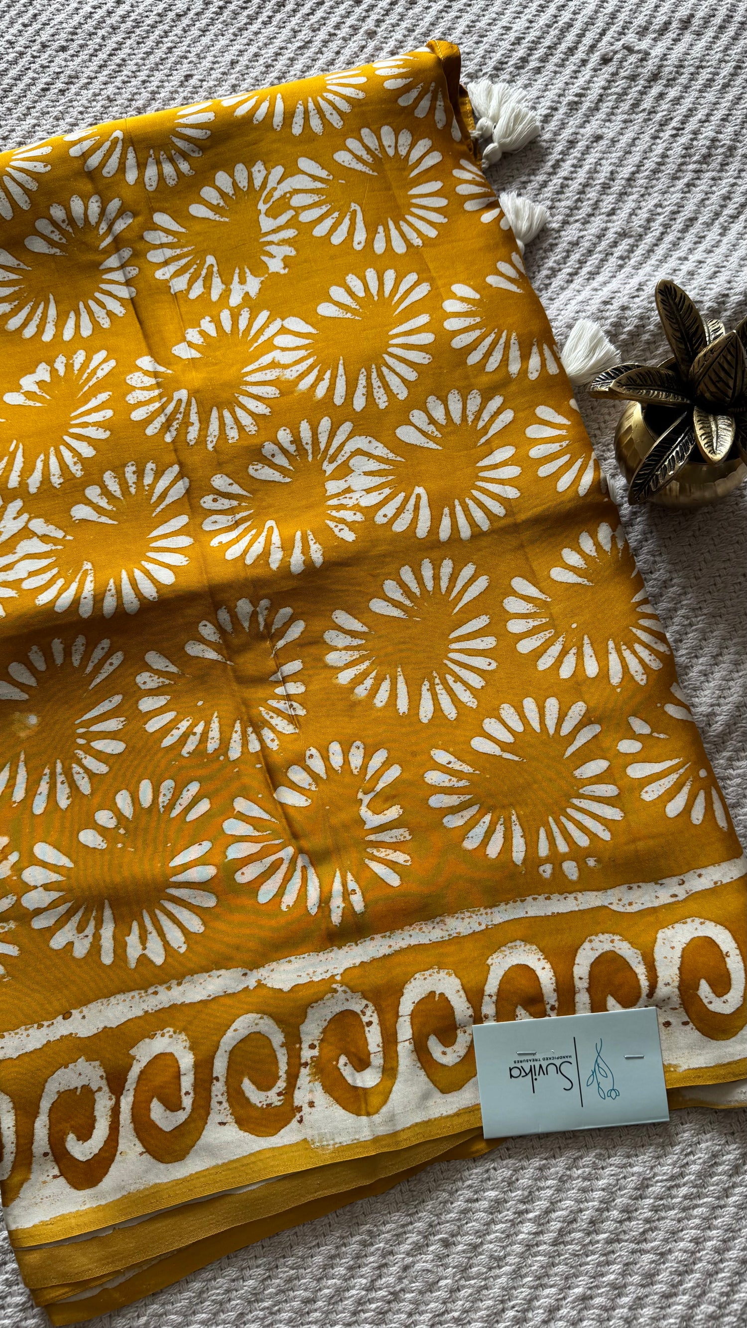 SATIN CREPE SUV5037-YELLOW
