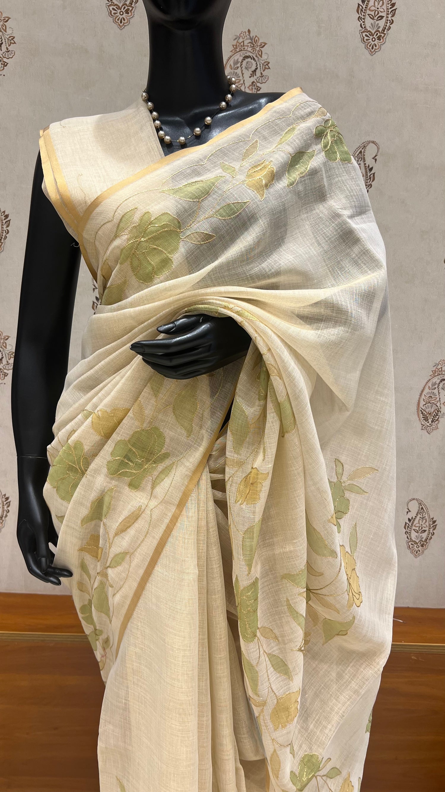SUV4221-GREEN (linen tissue )