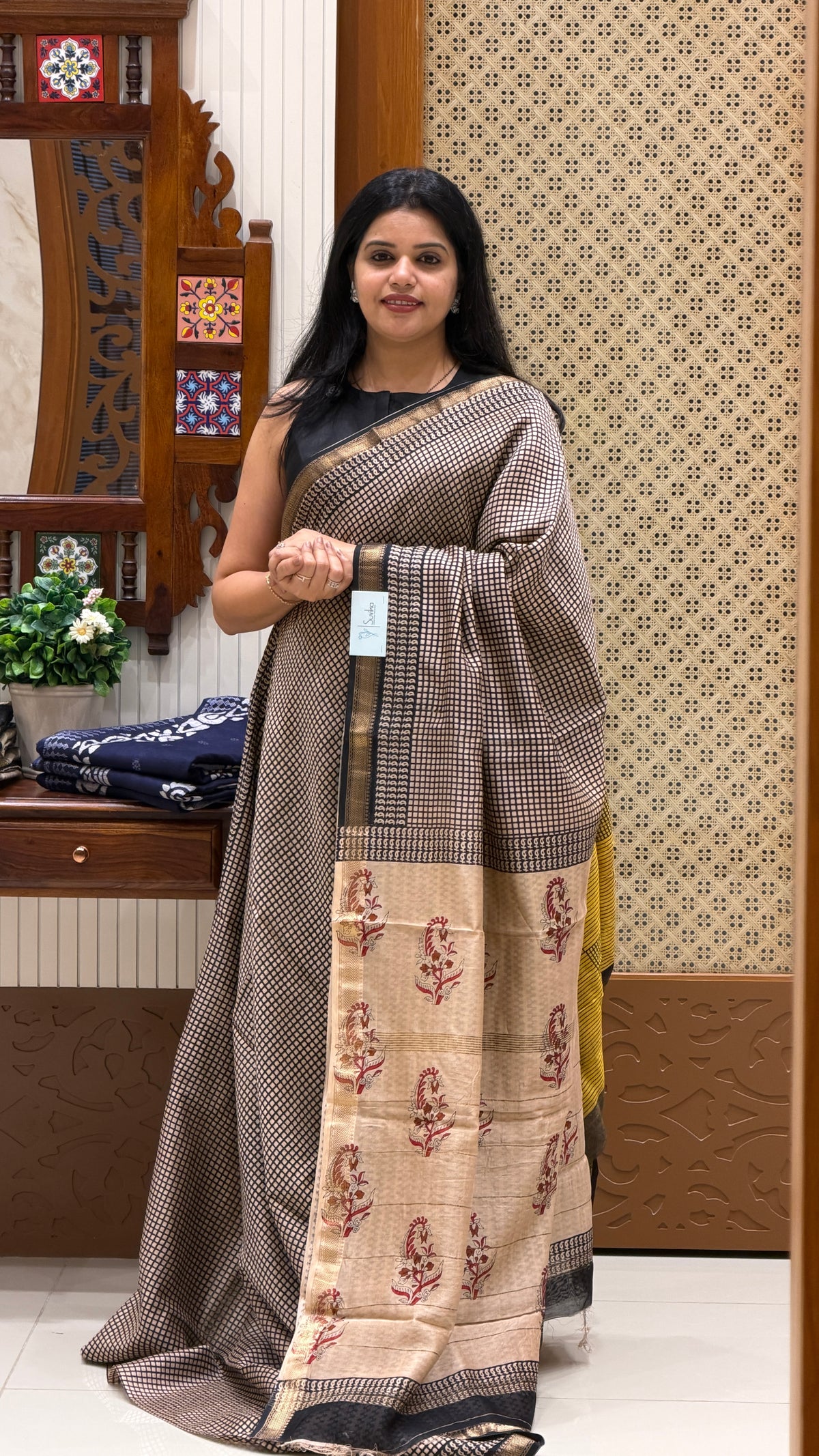 JAIPUR SILK COTTON SUV5024-CHIKKU