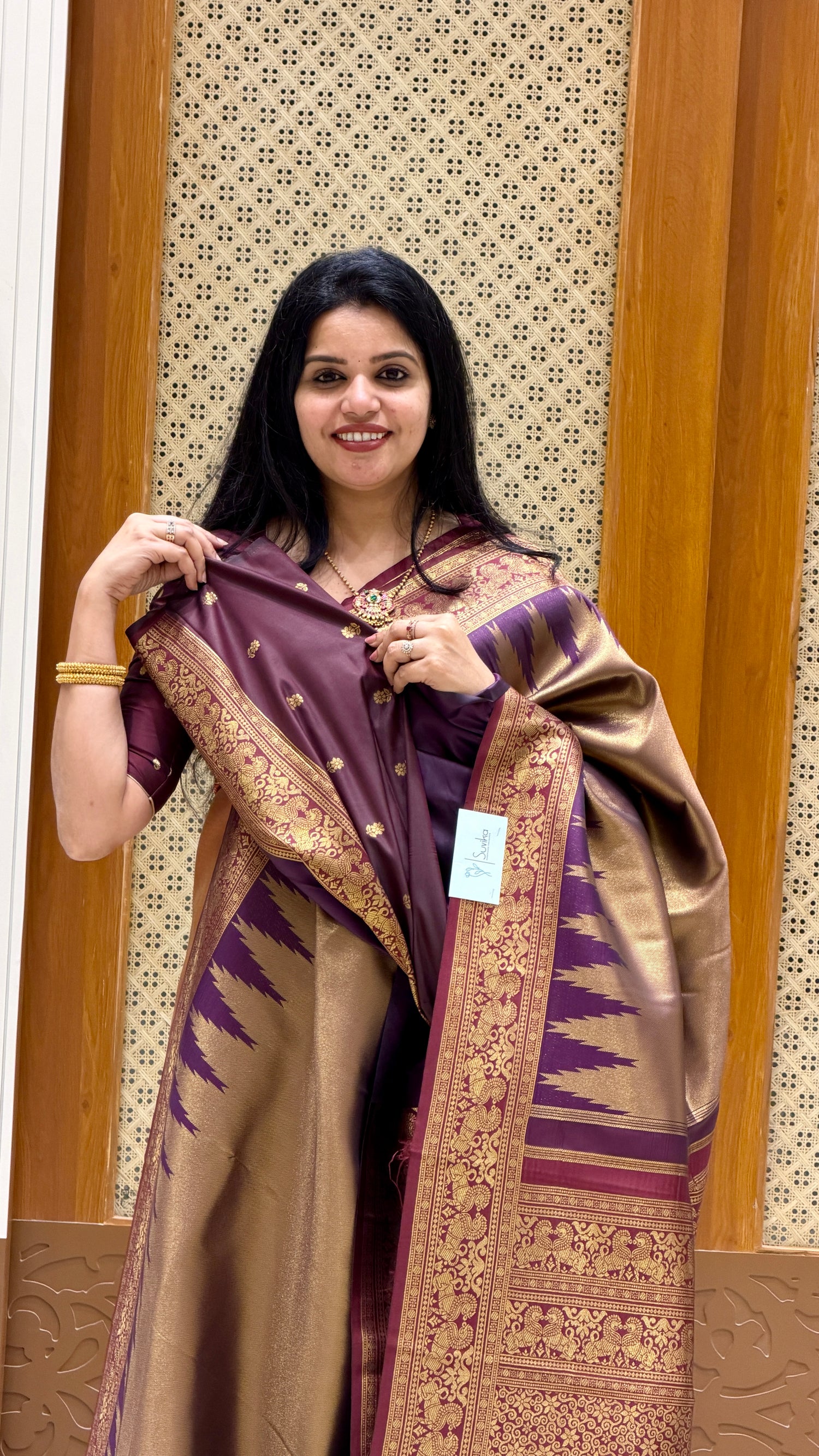 KANCHI TISSUE SOFT SILK SUV5620-PURPLE