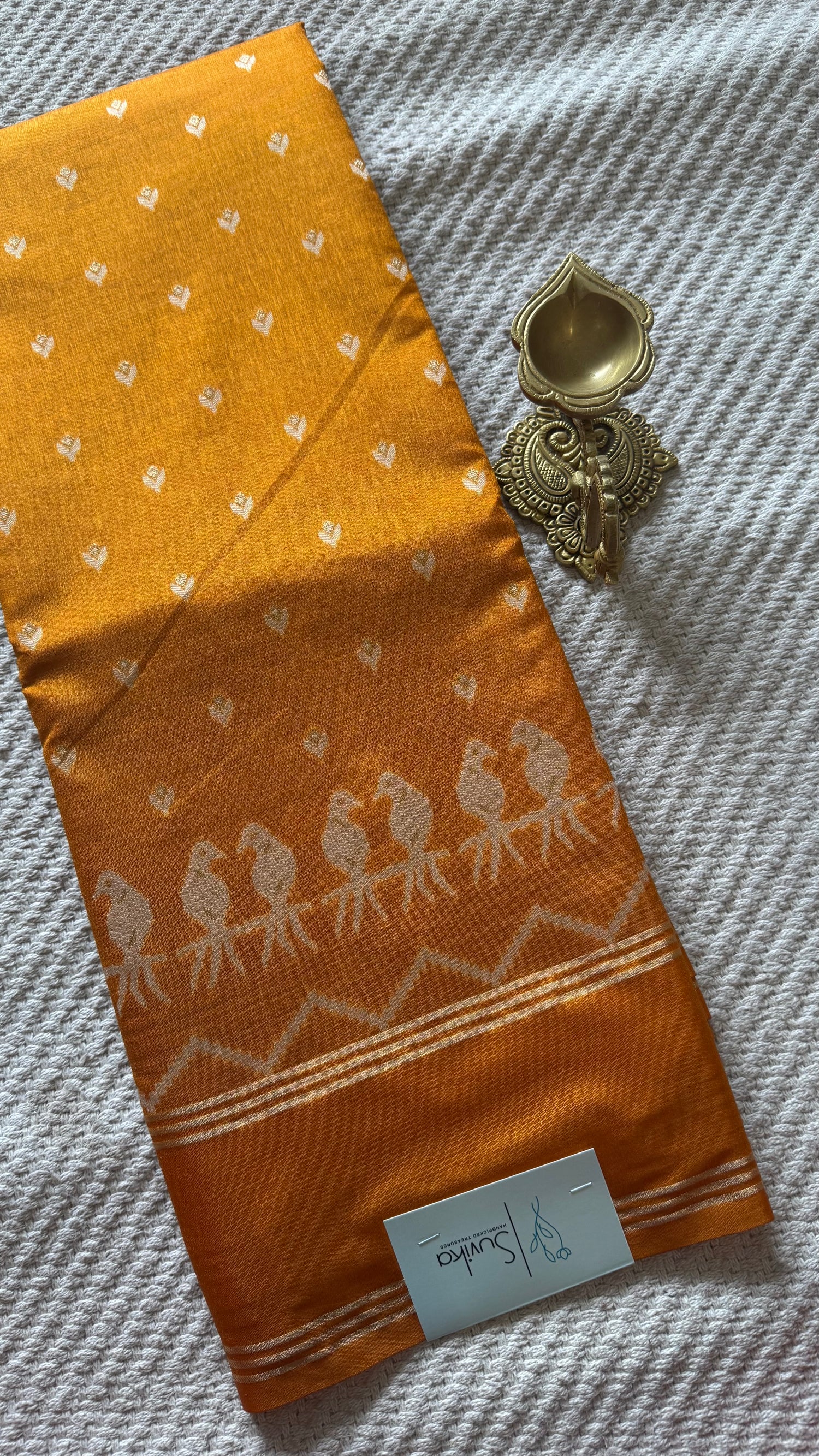 TUSSER SILK SUV5672-ORANGE