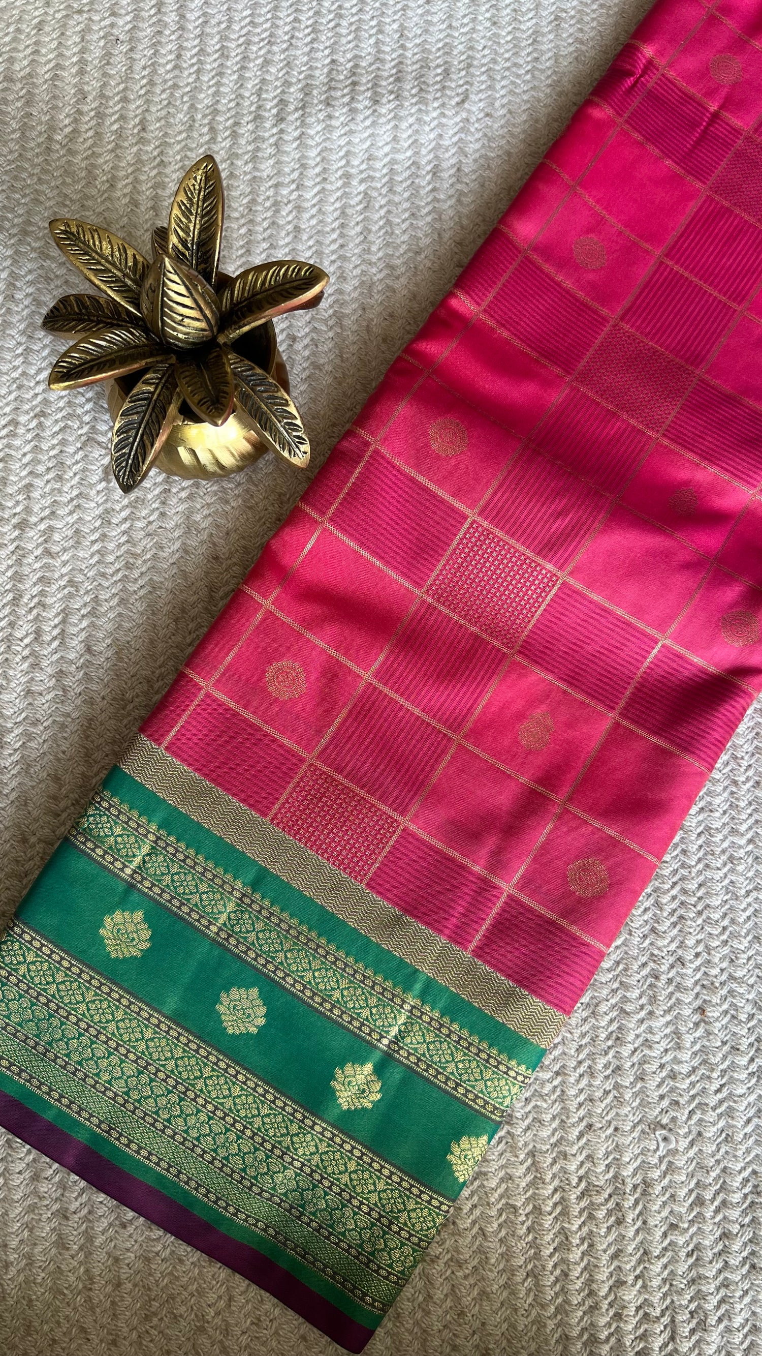SEMI SOFT SILK SUV5652-PINK