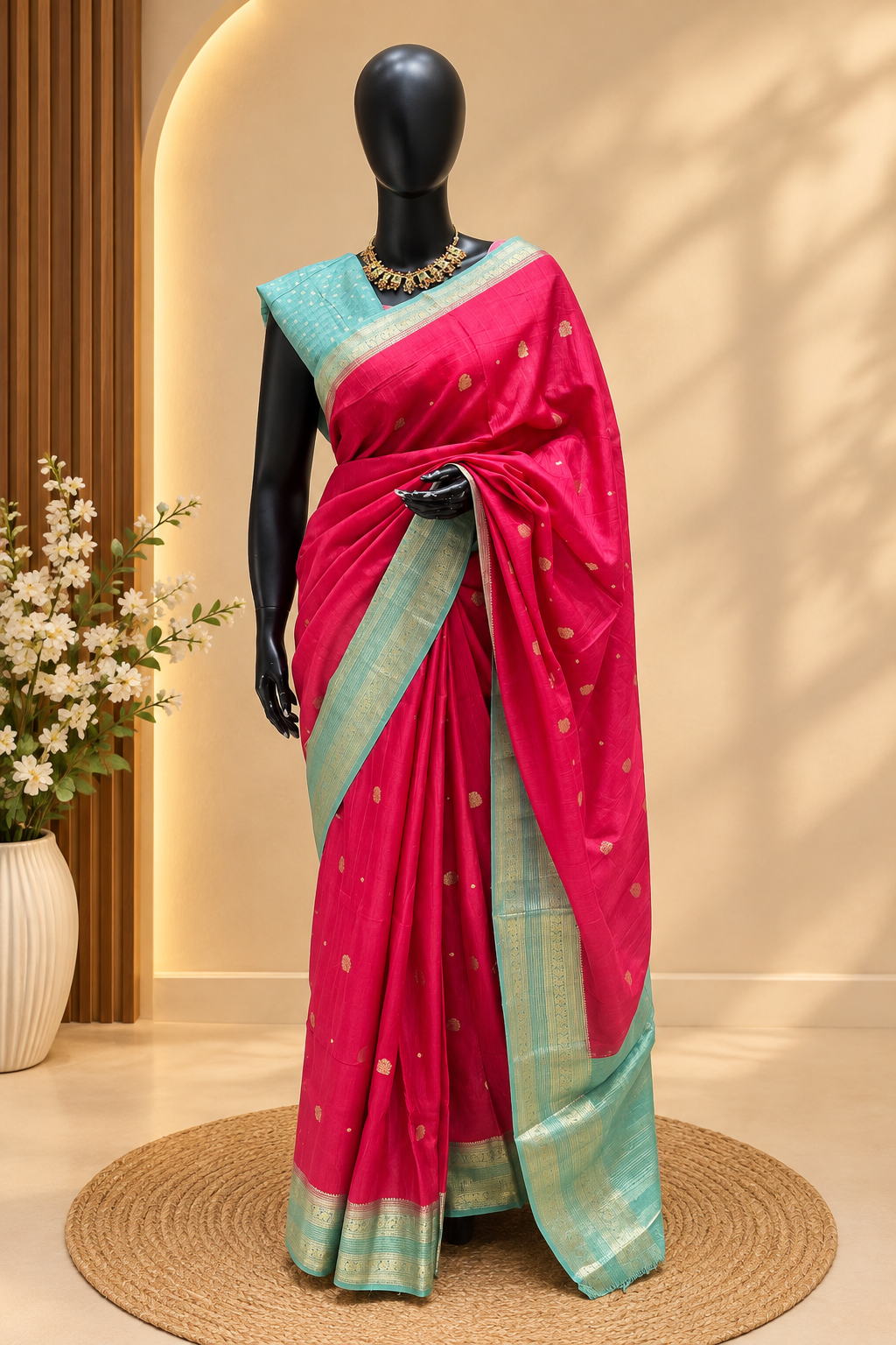 CREPE SILK SUV5653-PINK