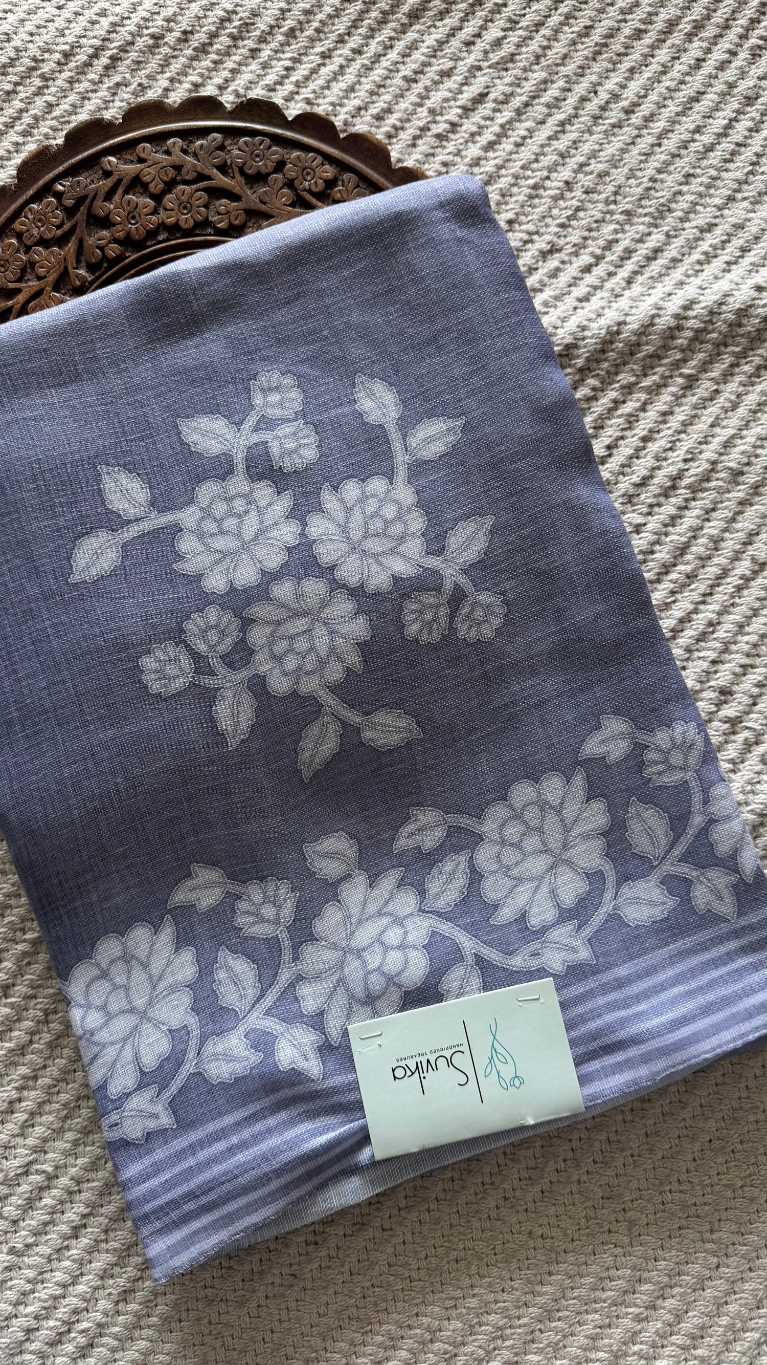 LINEN TISSUE SUV4945-LILAC