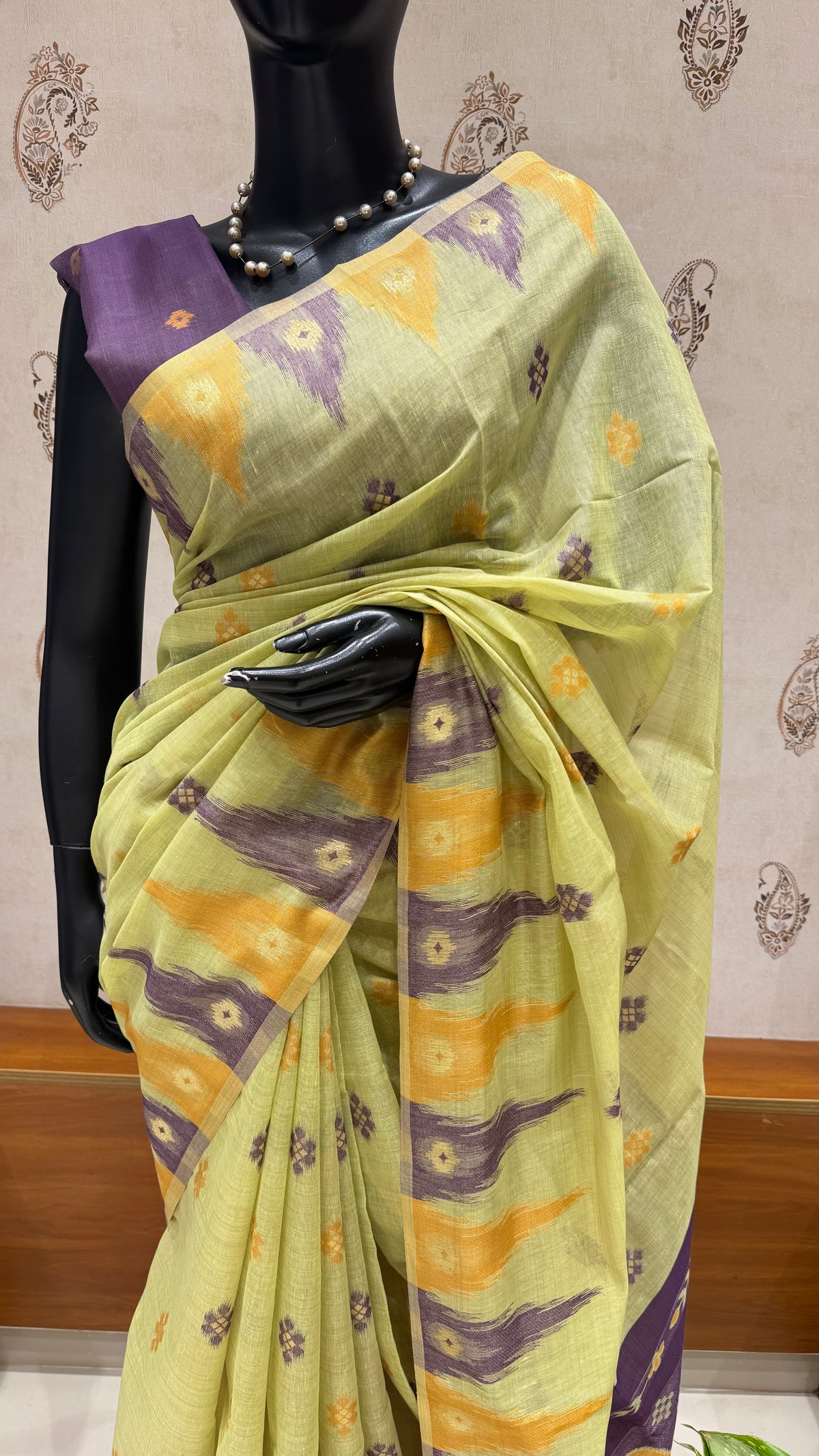 BENGAL COTTON SUV5281-GREEN
