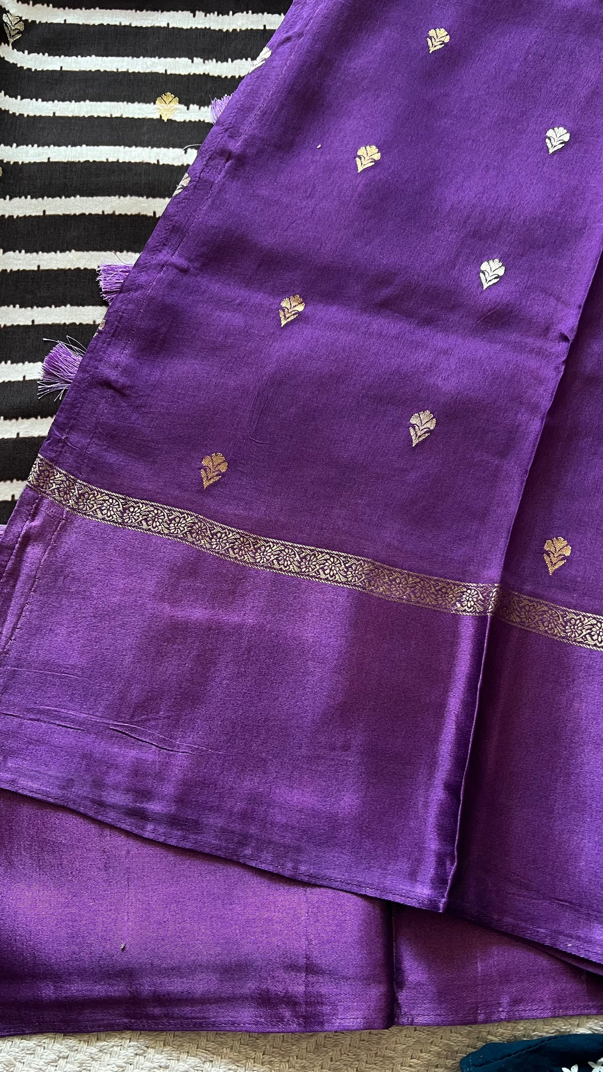 TUSSER CREPE SUV5824-PURPLE
