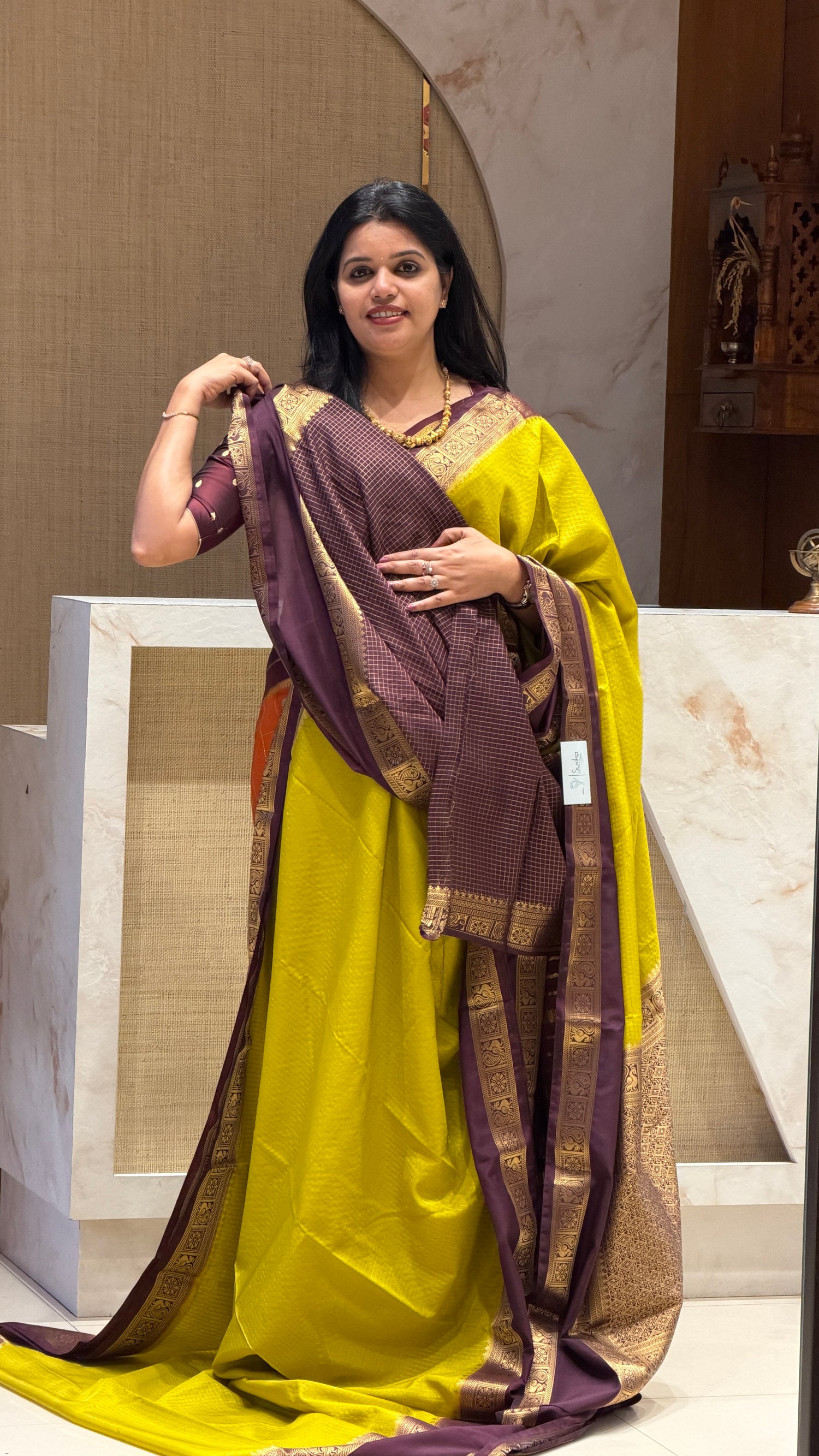 SUV3428 -MINTGREEN WITH COFFEBROWN