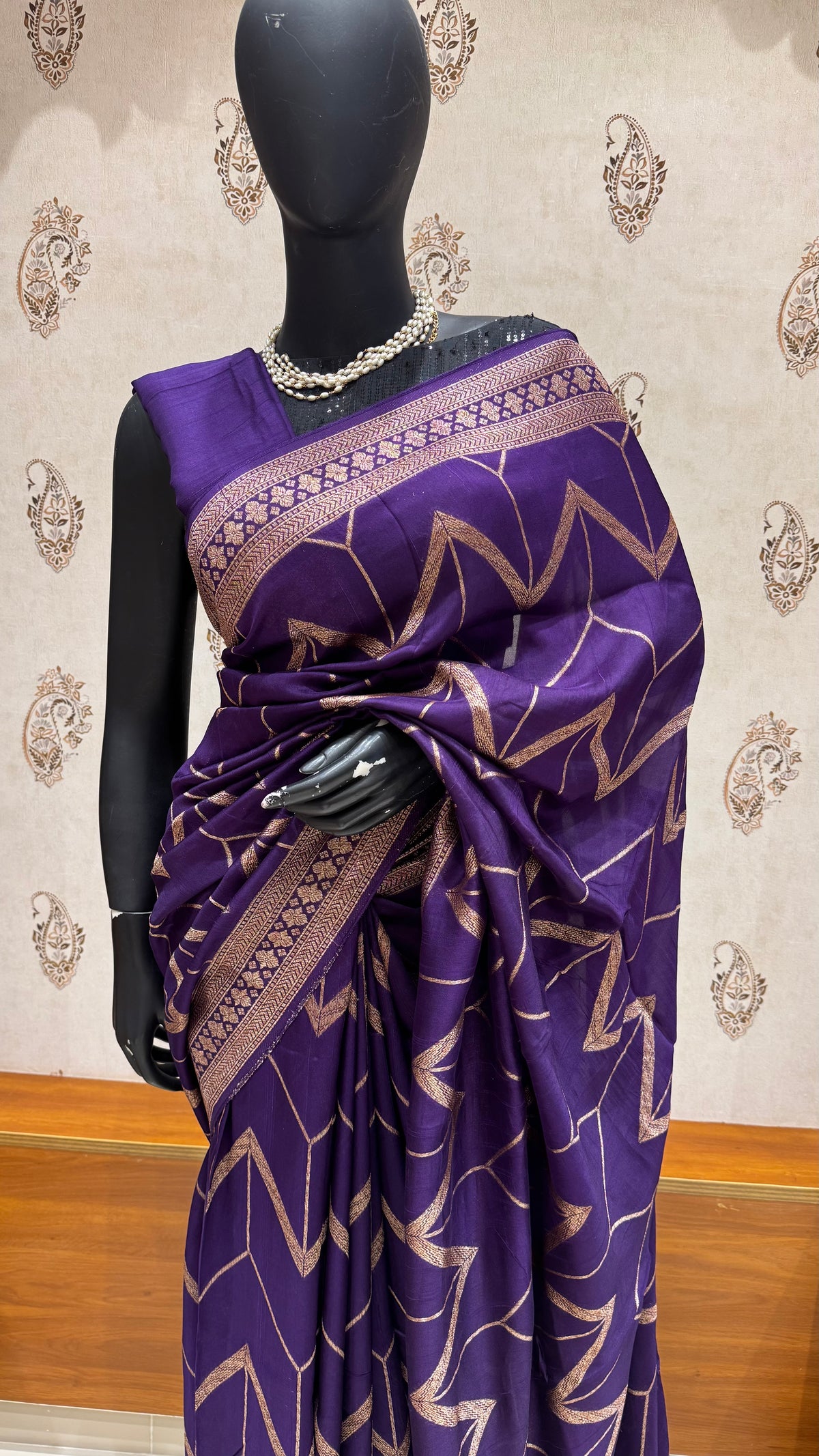 JUTE TUSSER SUV5847-PURPLE