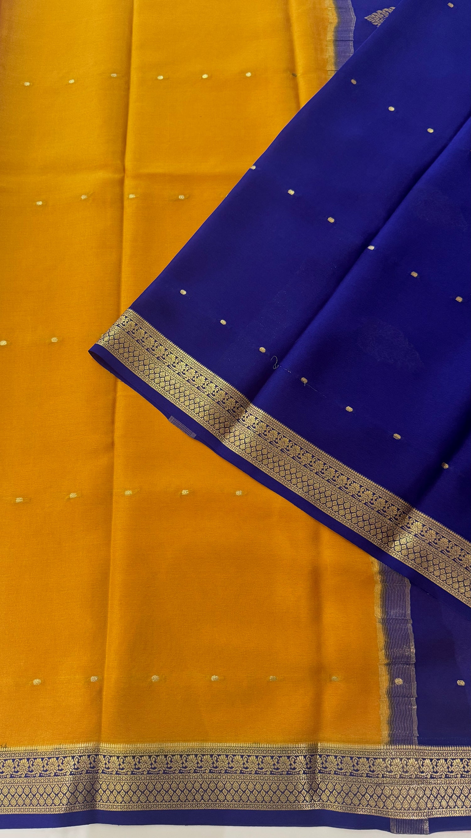 PURE MYSORE CREPE PSH260-MUSTARD