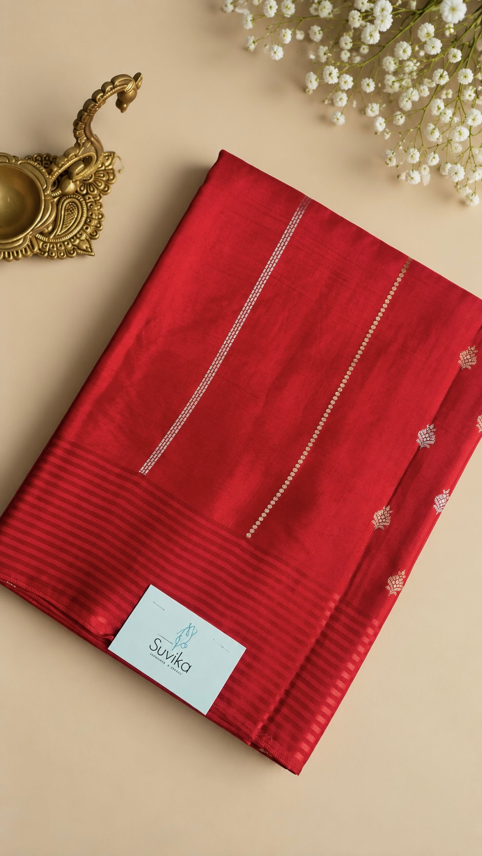 SEMI SILK SUV5802-RED