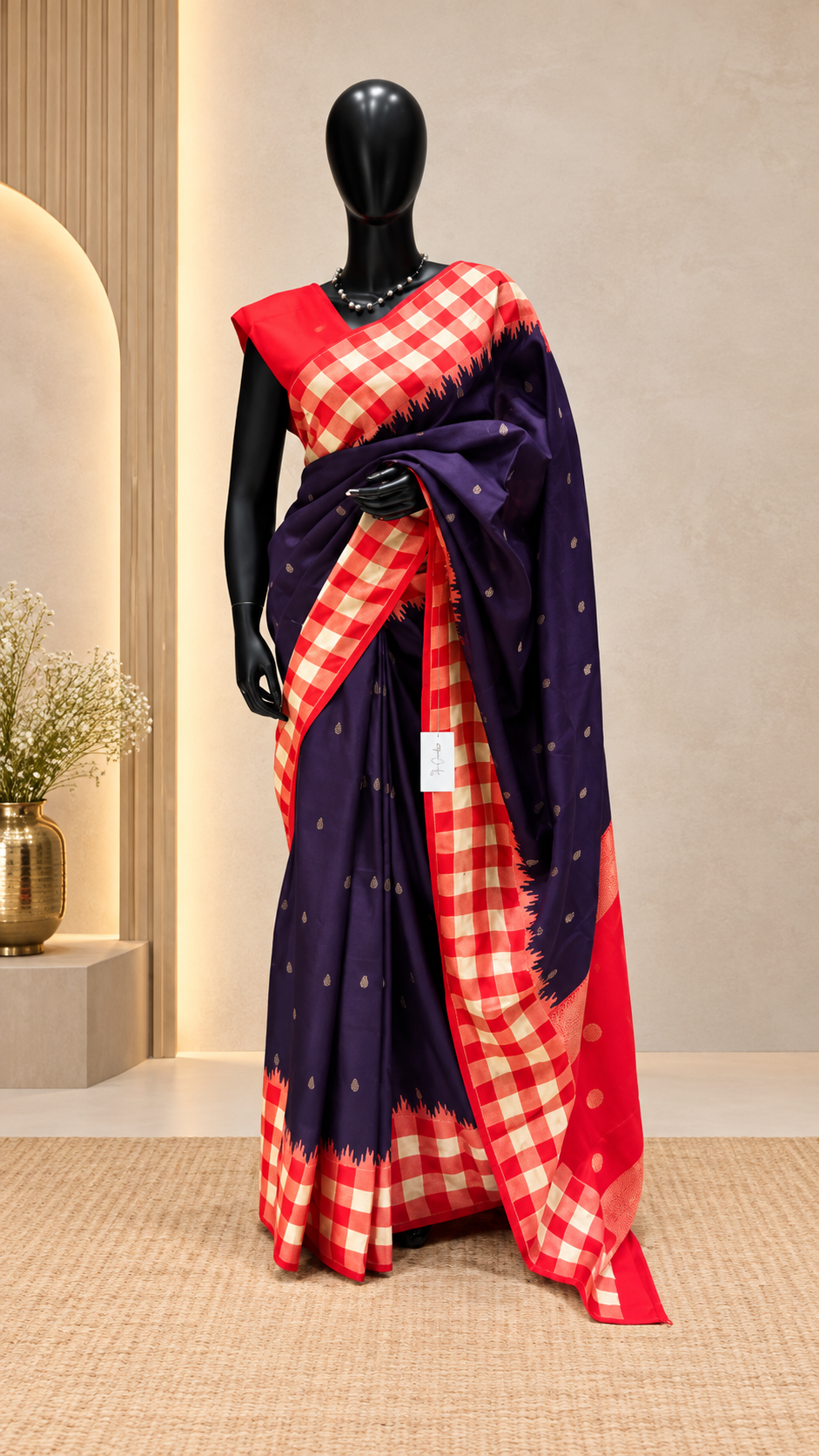 CREPE SILK SUV5845-PURPLE