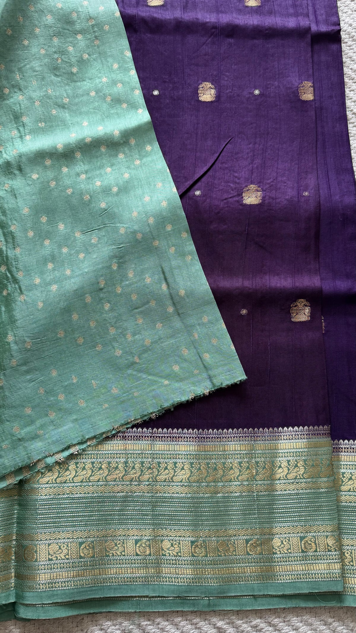 CREPE SILK SUV5653-PURPLE