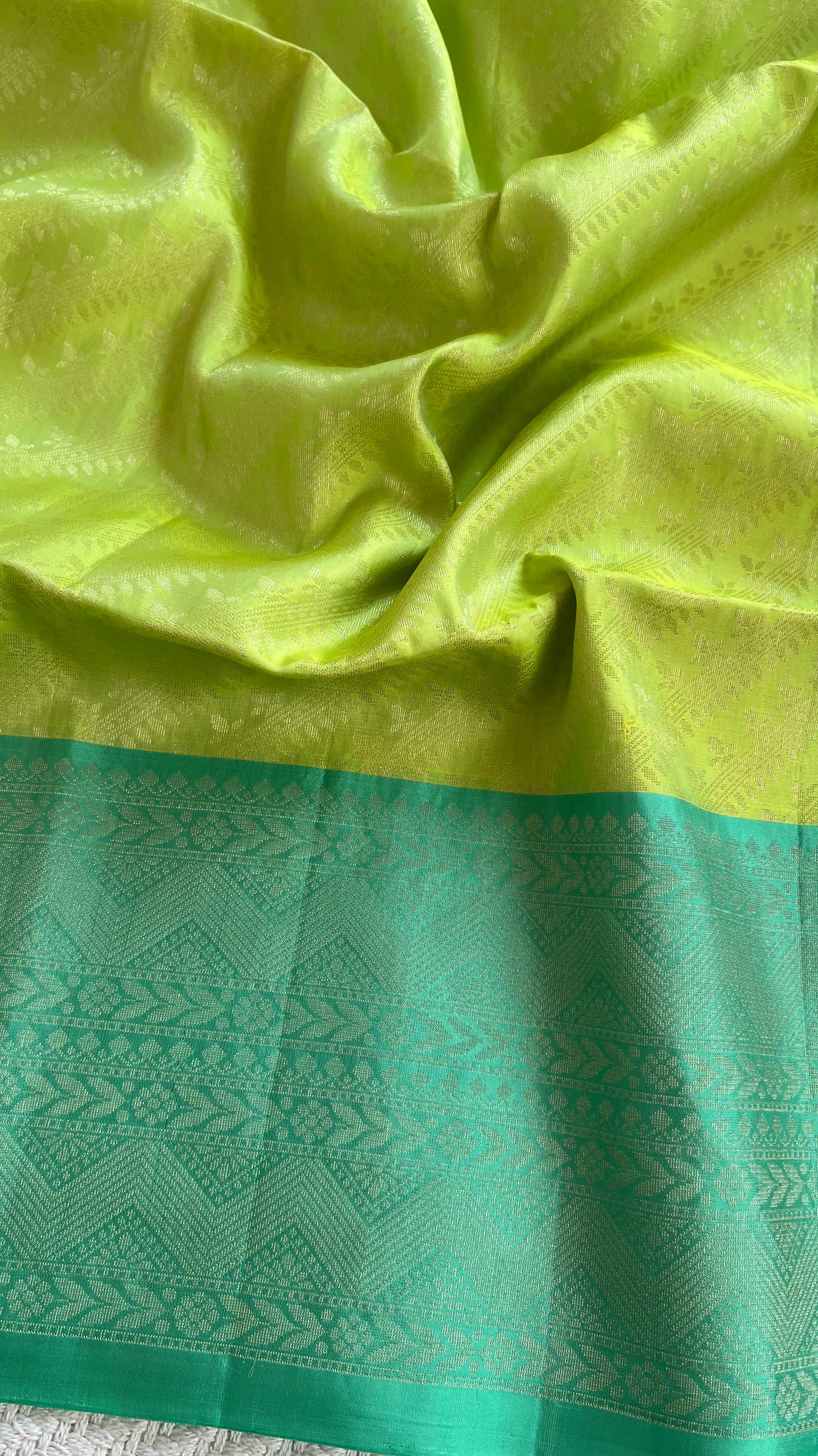SUV3078 - PISTA WITH BABYBLUE PURE SOFT SILK
