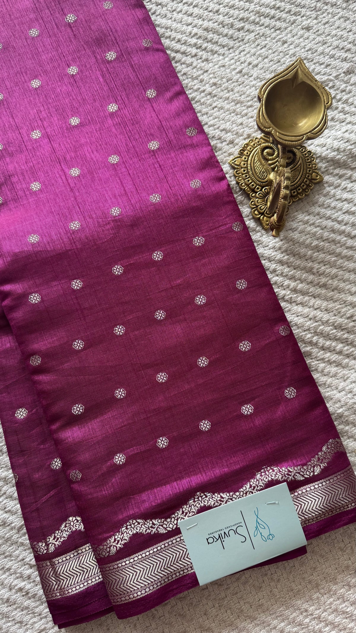 CREPE SILK SUV5739-MAGENTA