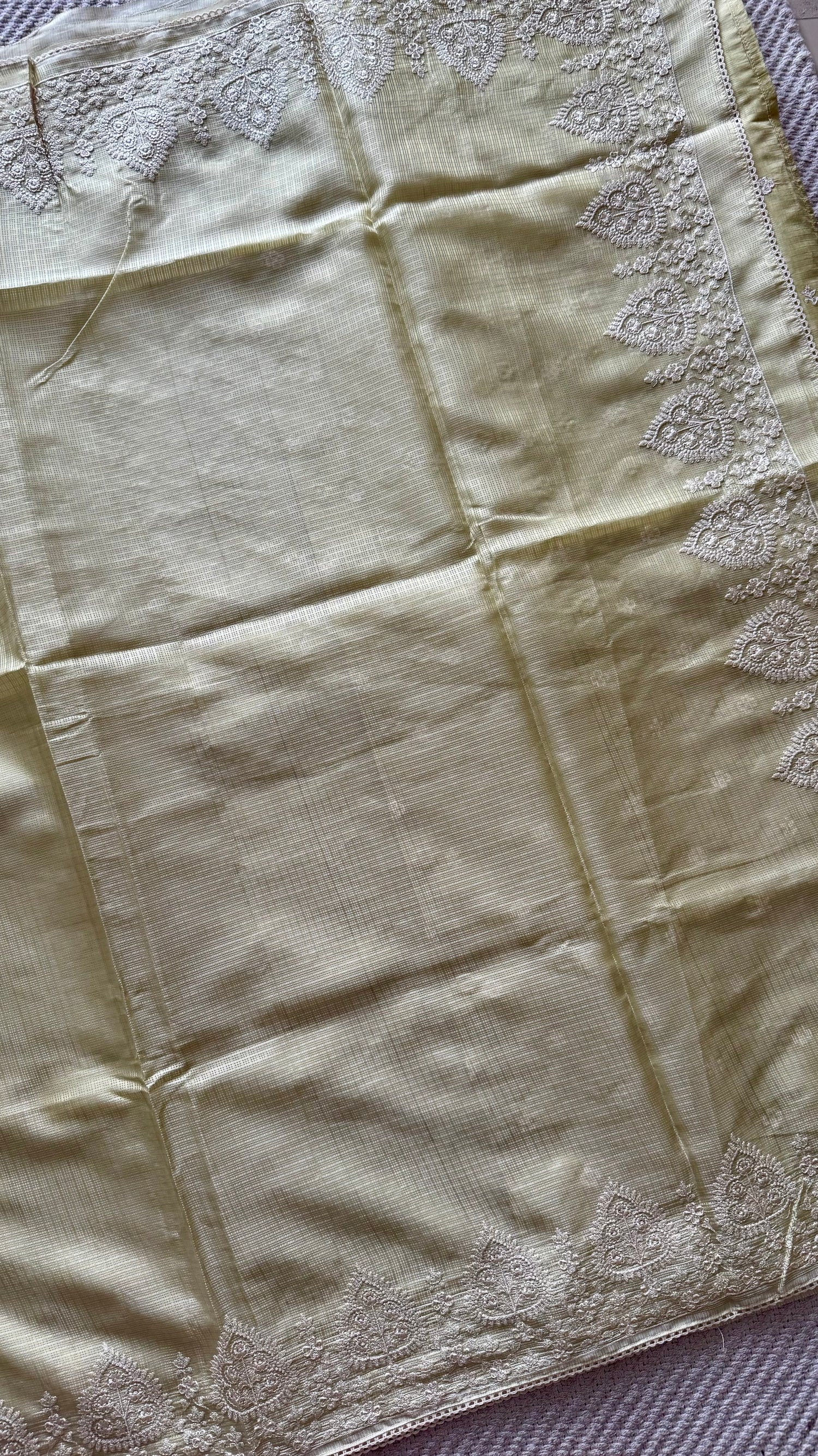 KOTA SILK SAREE SUV5591-OFFWHITE