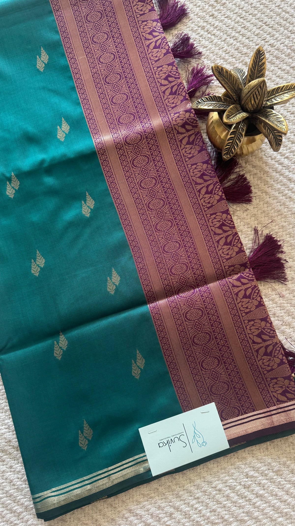 SEMI SOFT SILK SAREE SUV5923-RAMABLUE