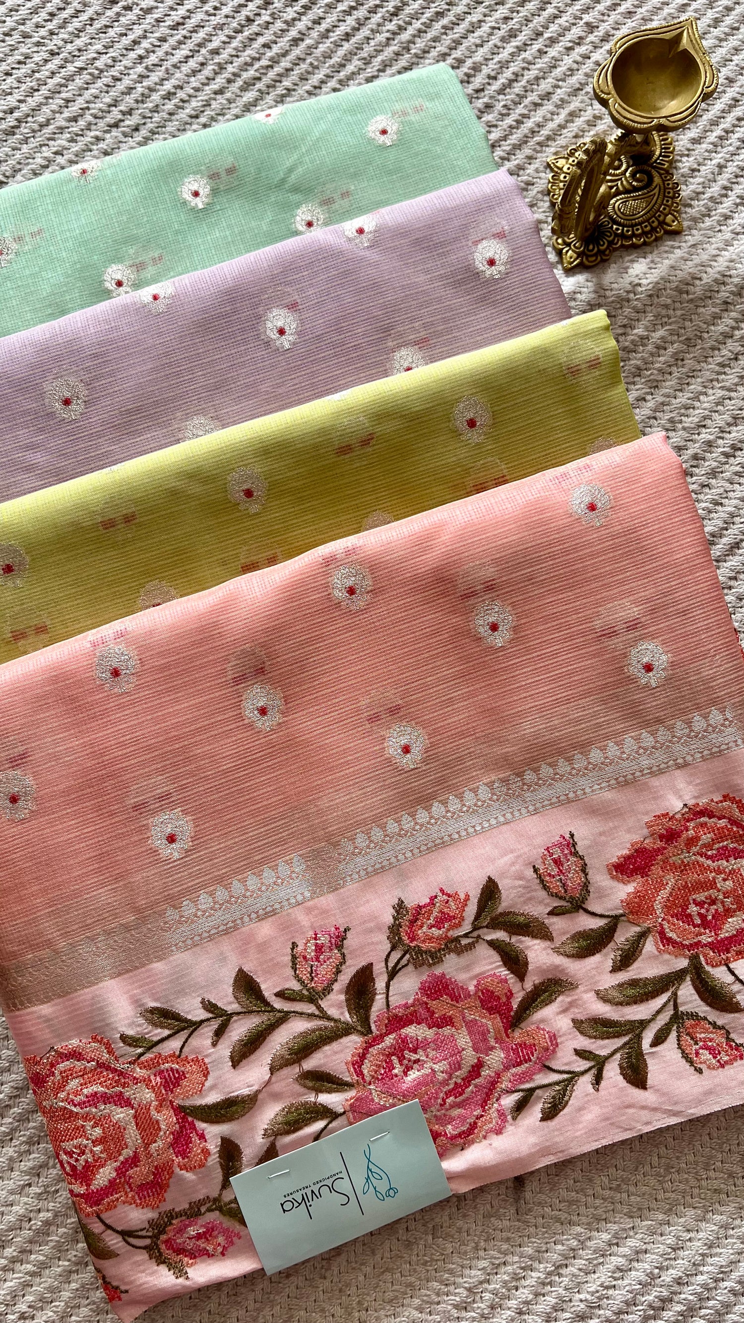 KOTA SILK SAREE SUV5587-PEACH