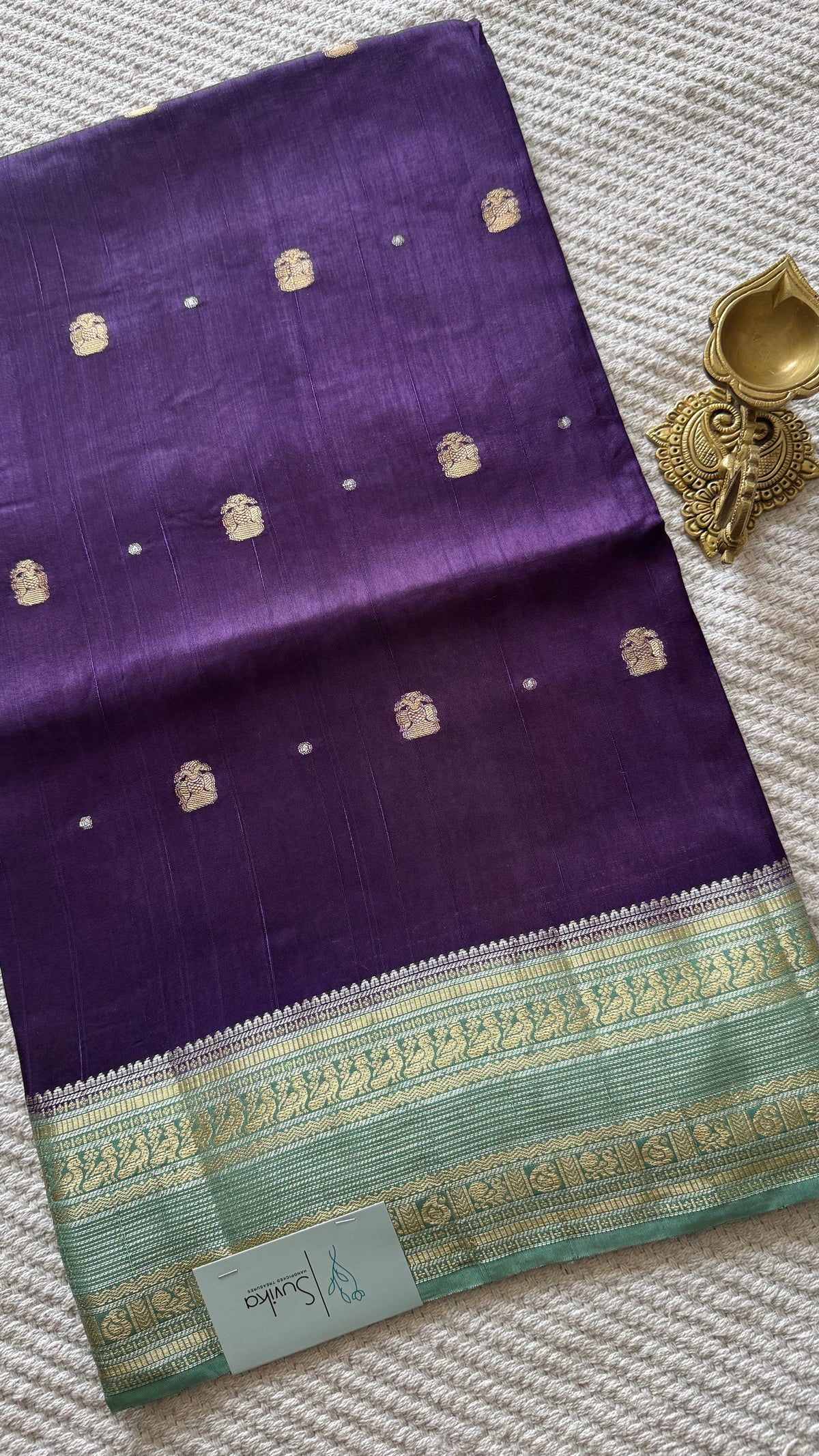 CREPE SILK SUV5653-PURPLE