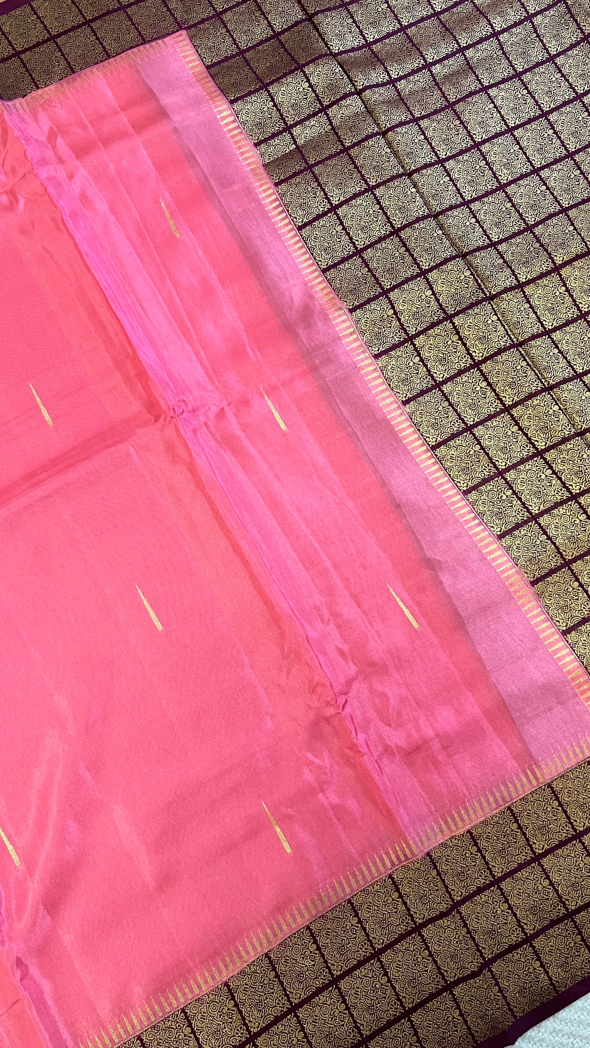 DOLA CREPE SILK SAREE SUV5872-BABYPINK