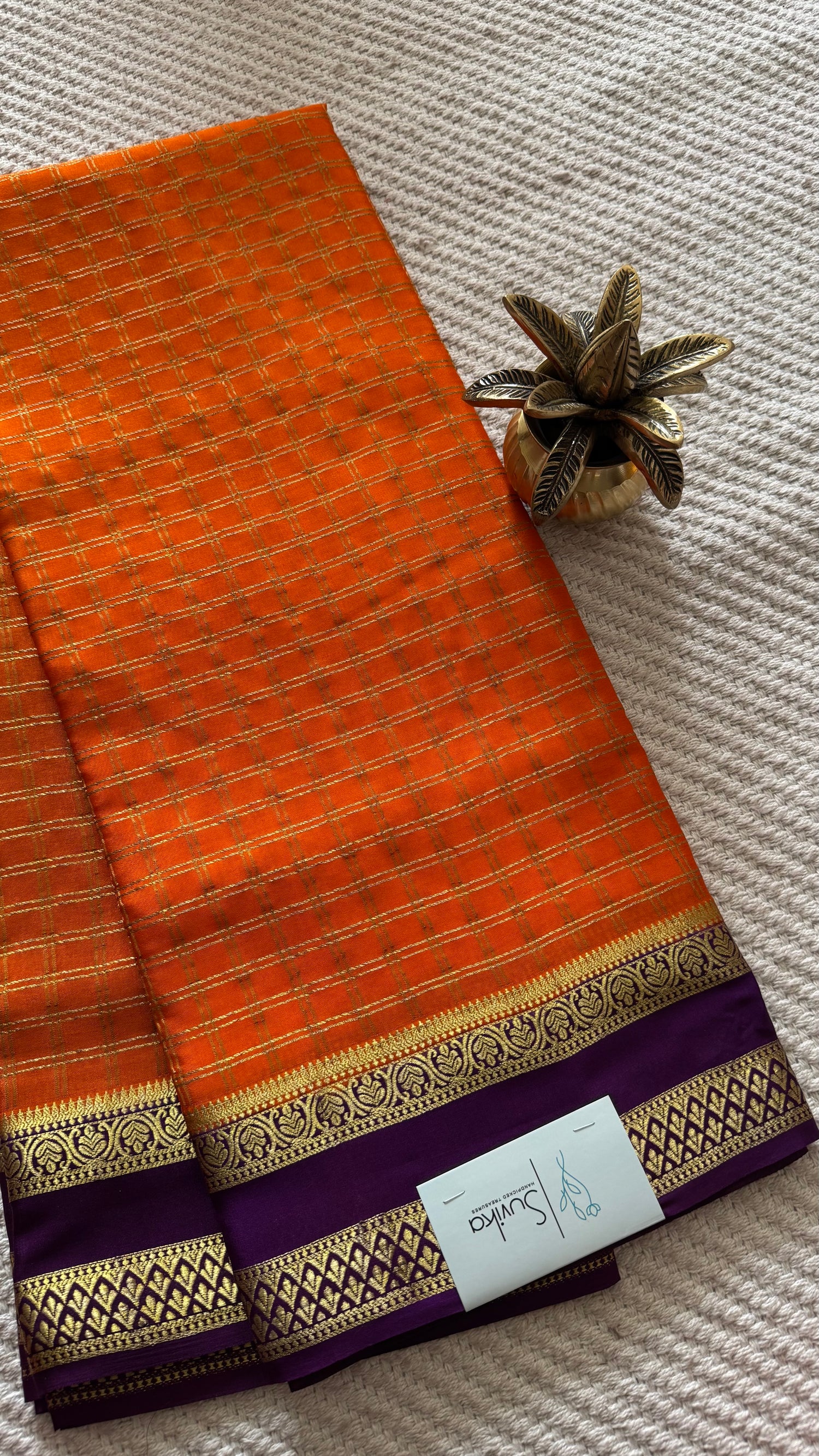 PSUV254-ORANGE WITH PURPLE