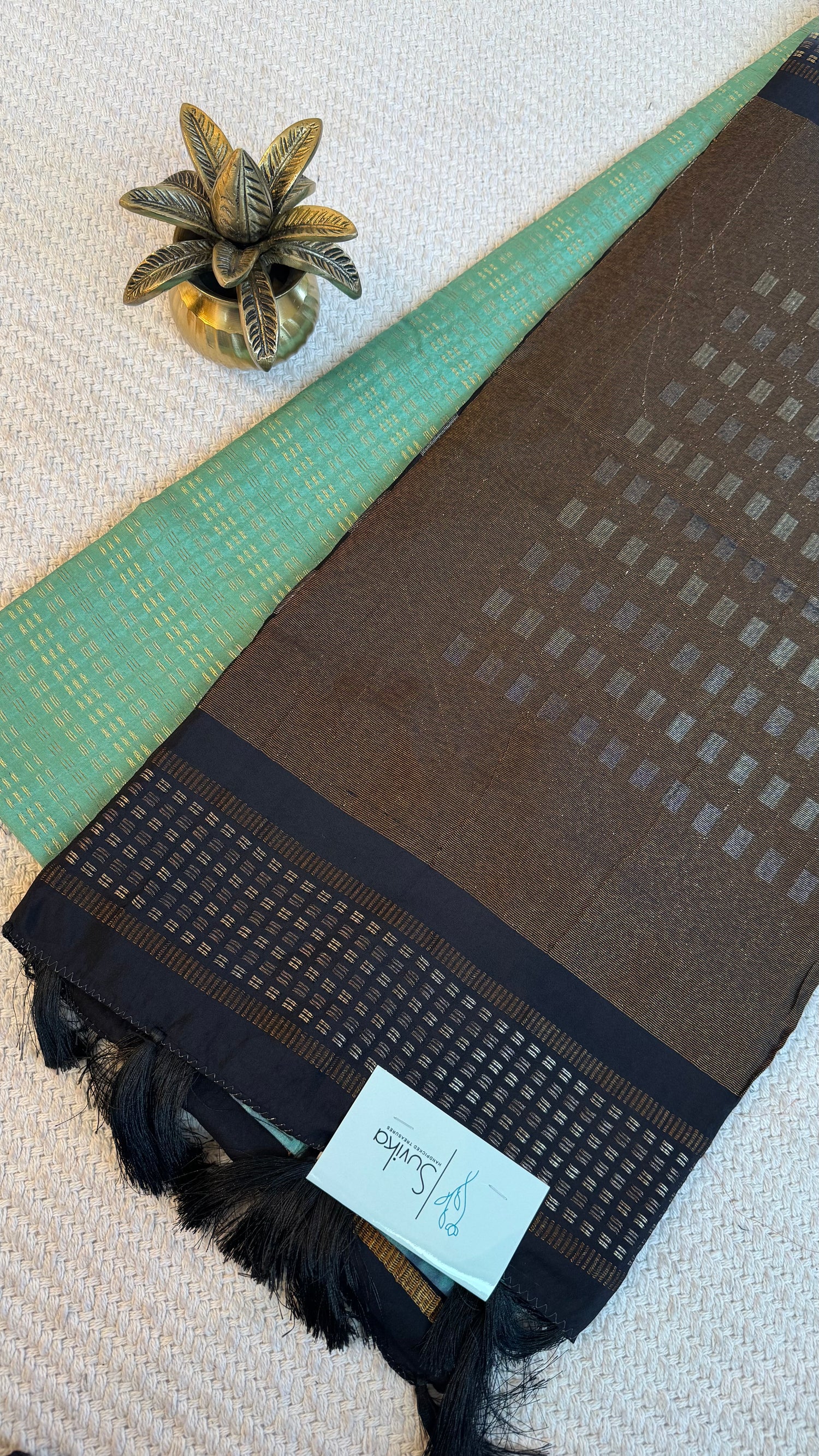 SUV3873-SEABLUE WITH BLACK