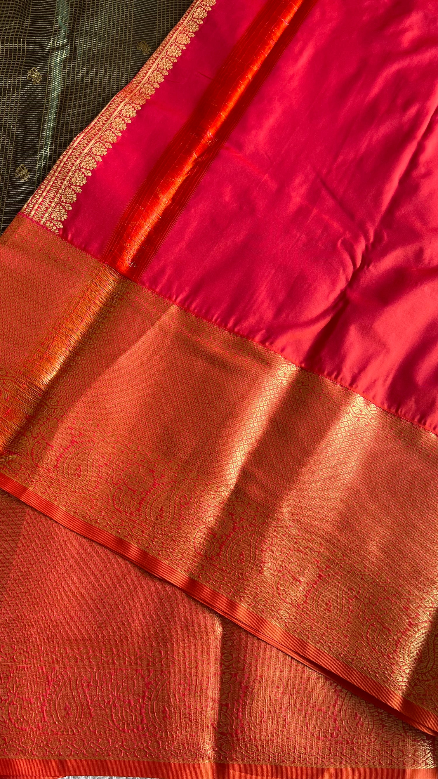 KANJIVARAM SILK SAREE SSUV5611-BOTTLEGREEN