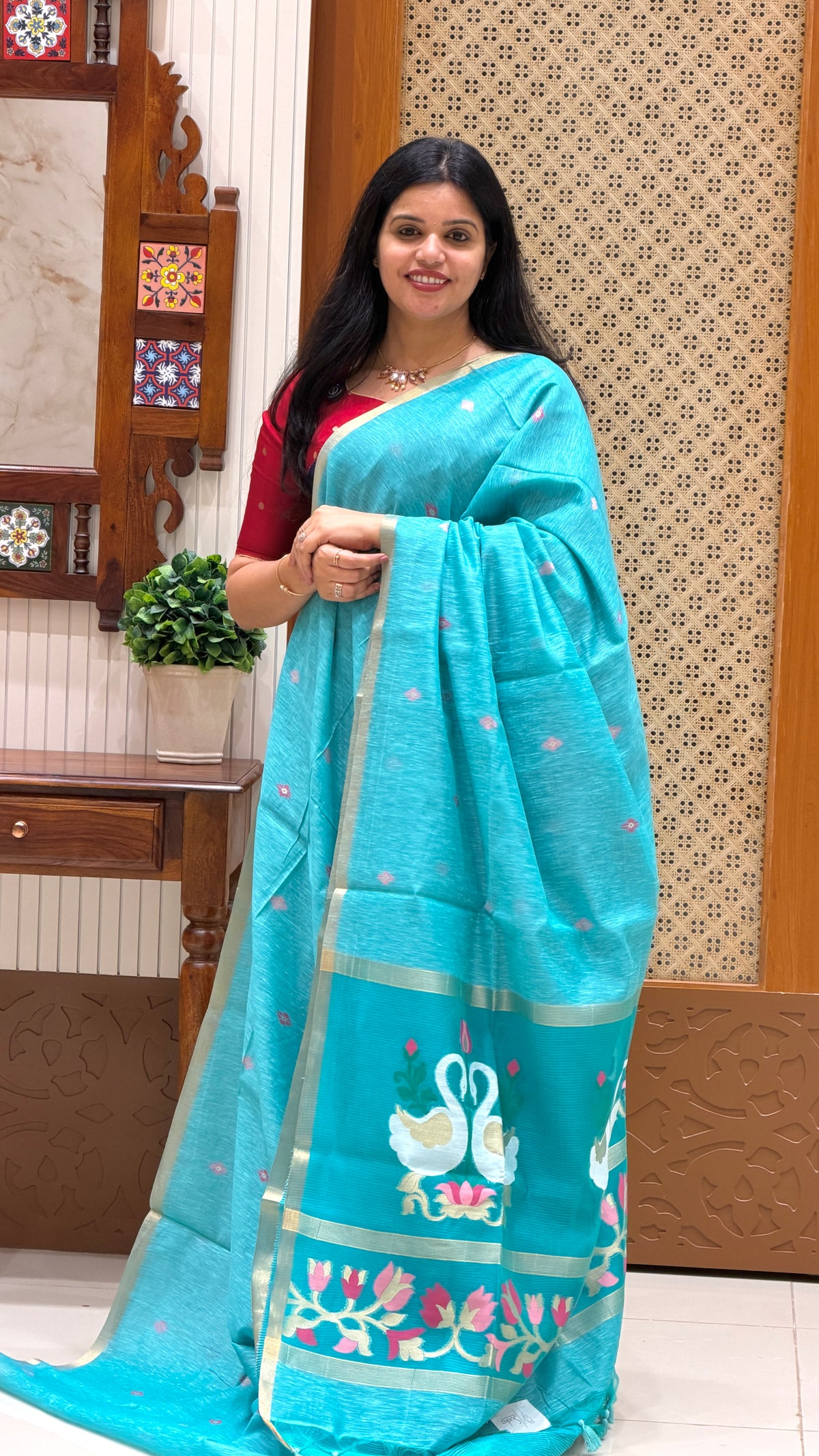 BENGAL SILK COTTON SUV6058-RAMABLUE