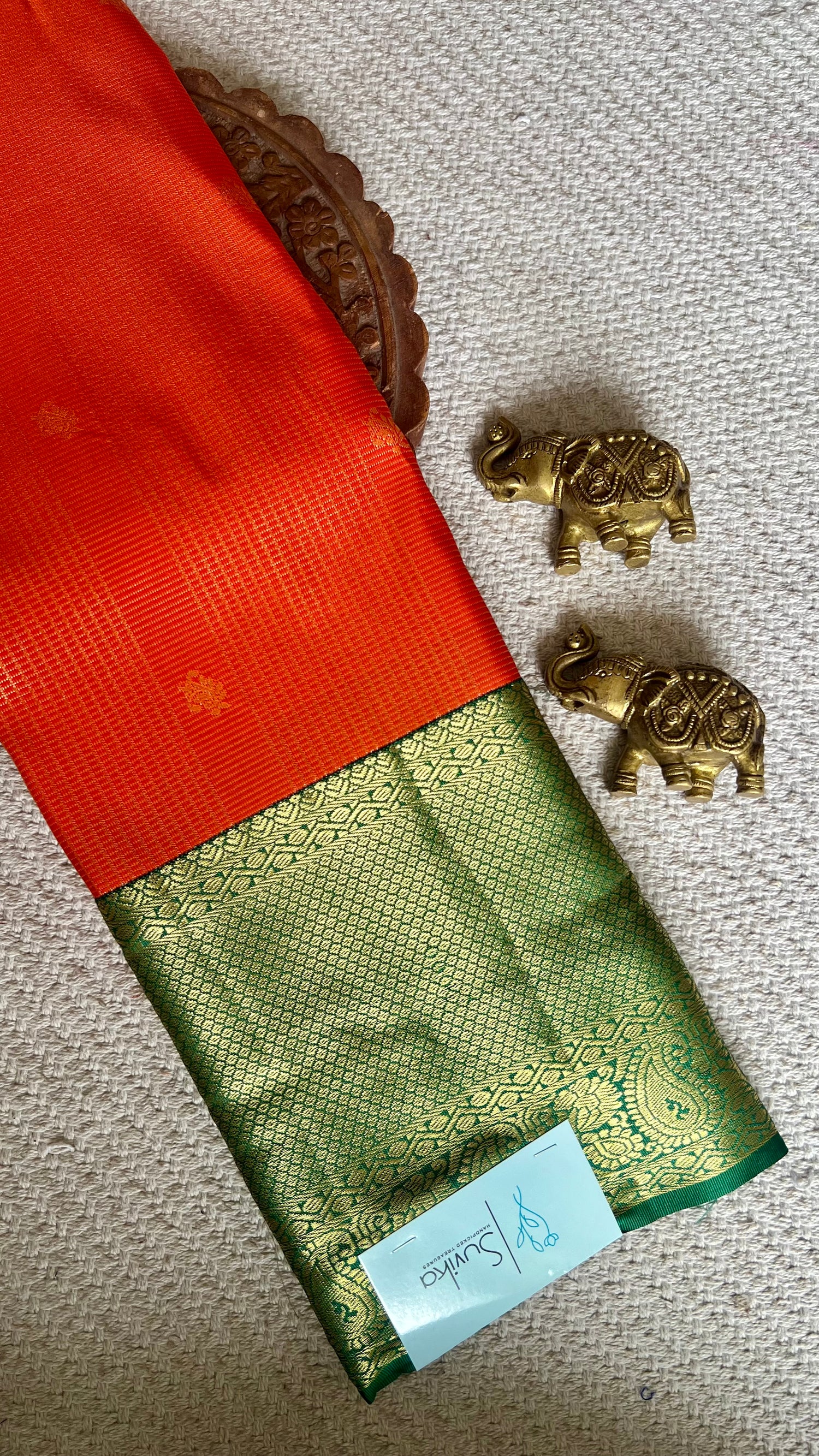 KANJIVARAM SILK SAREE SUV5611-RED