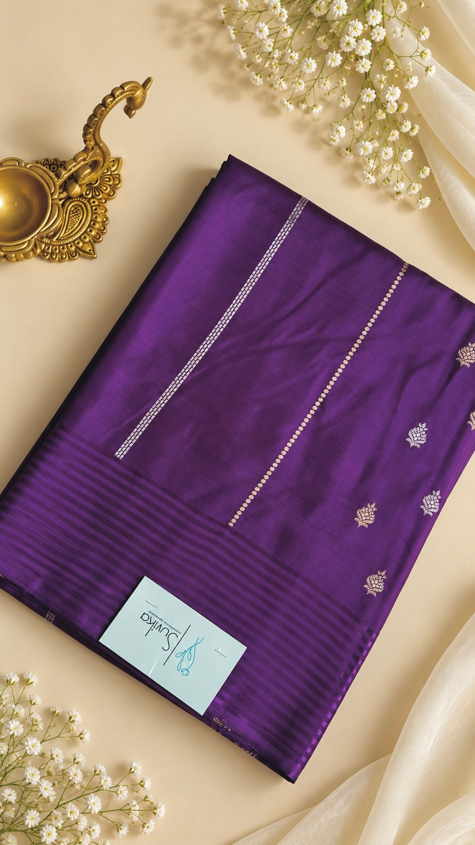 SEMI SILK SUV5802-PURPLE