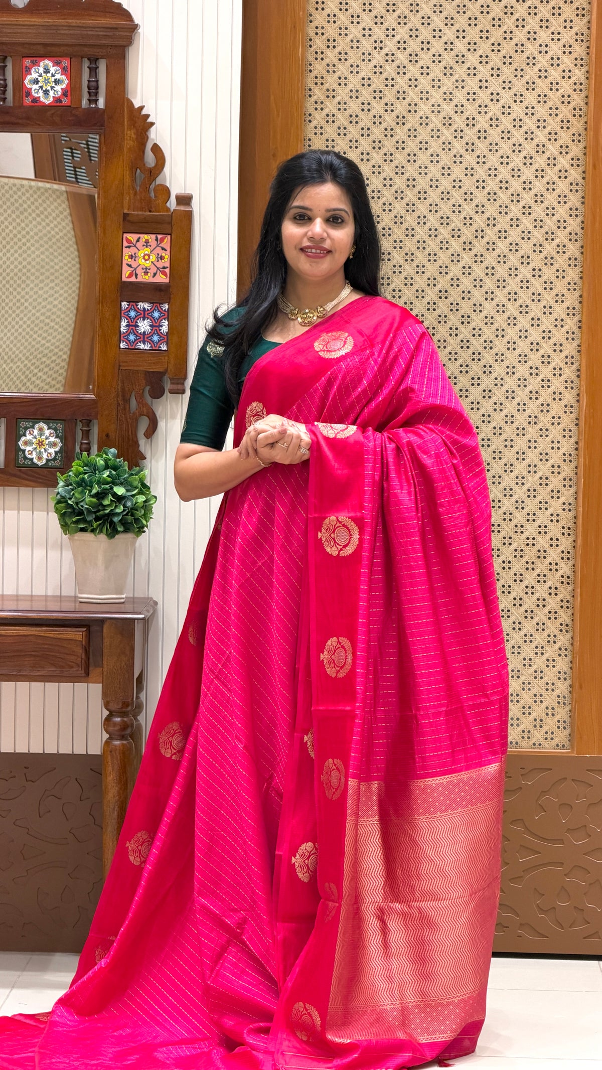 BANARASI SILK SUV5734-PINK