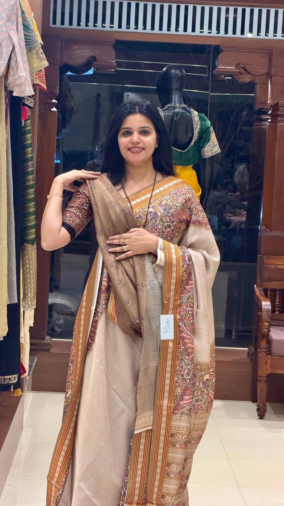 KOTA SILK SUV5543-GREEN