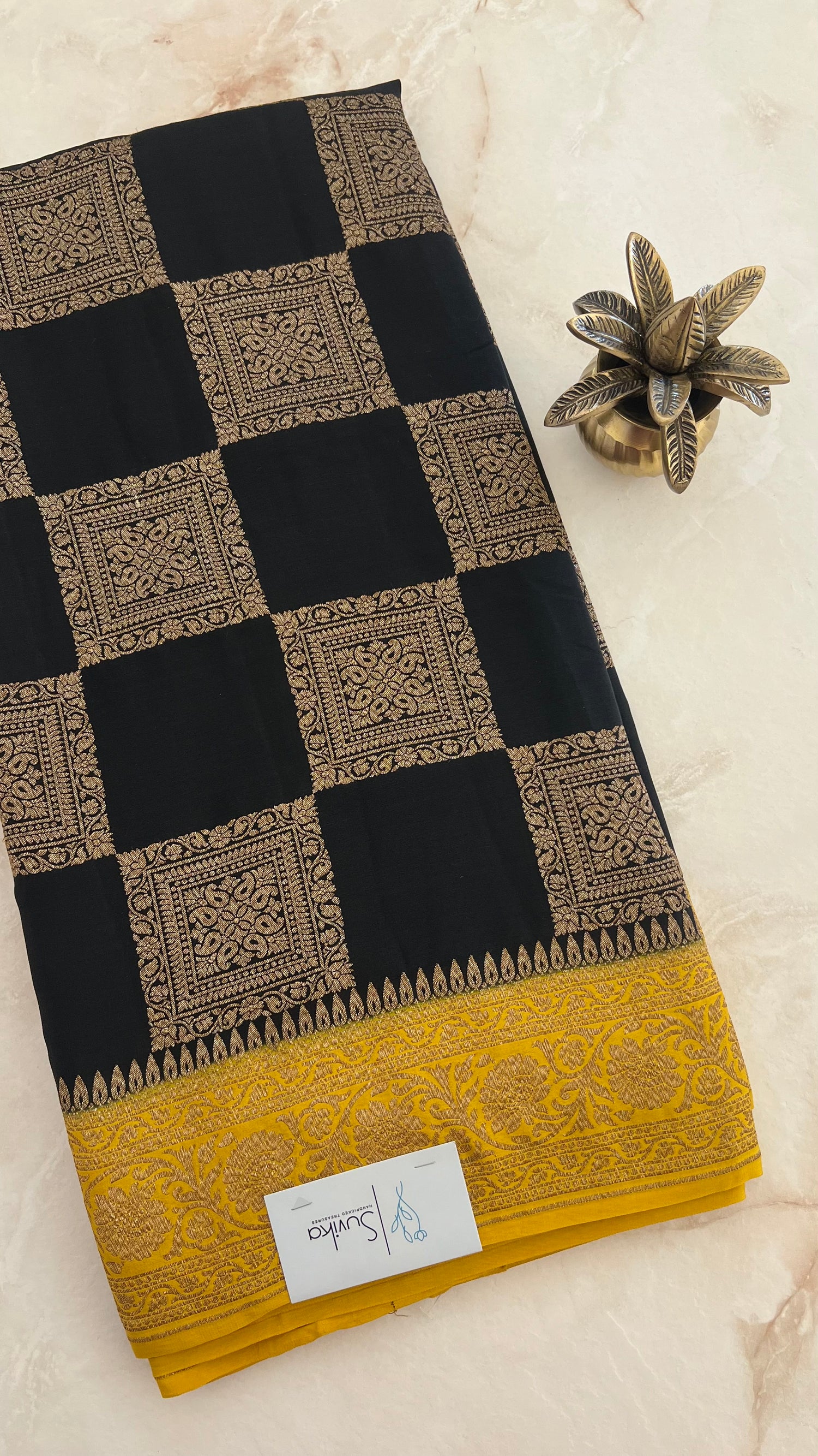 PSUV231-BLACK WITH MUSTARD
