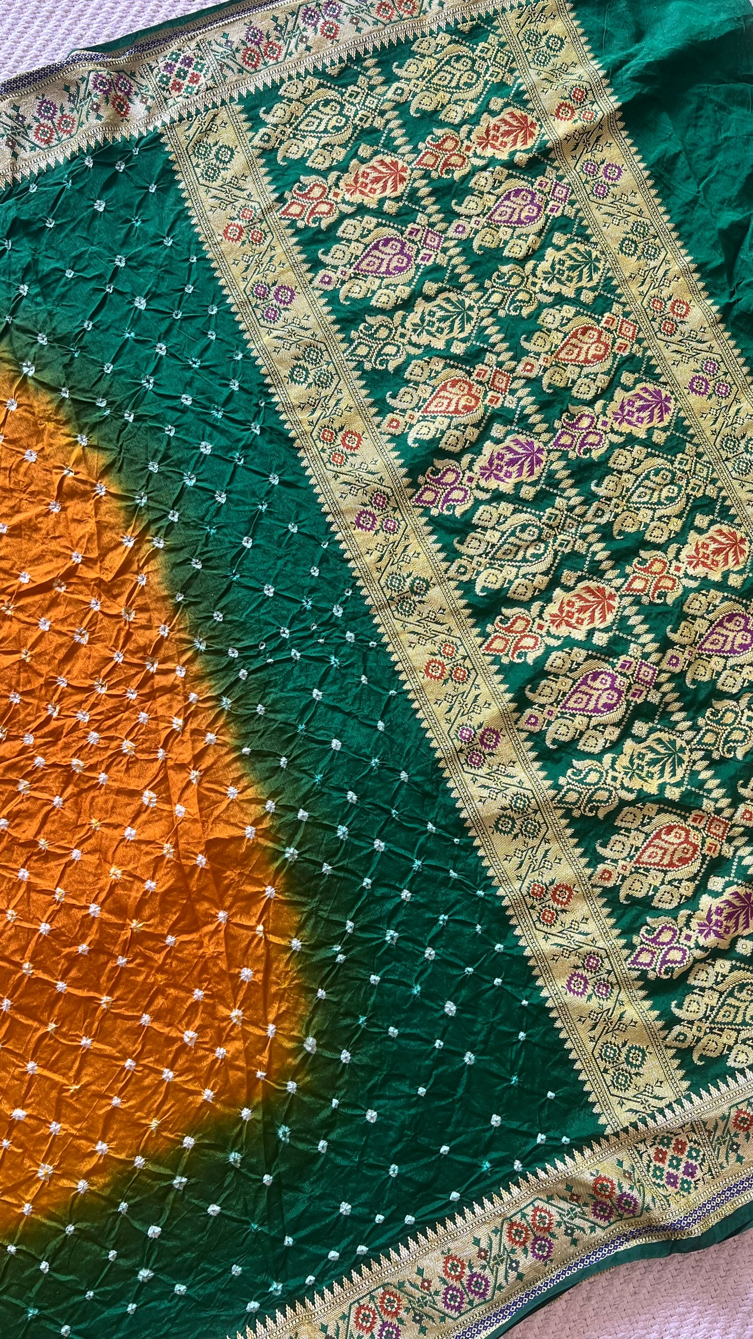 SUV4478-MUSTARD WITH GREEN