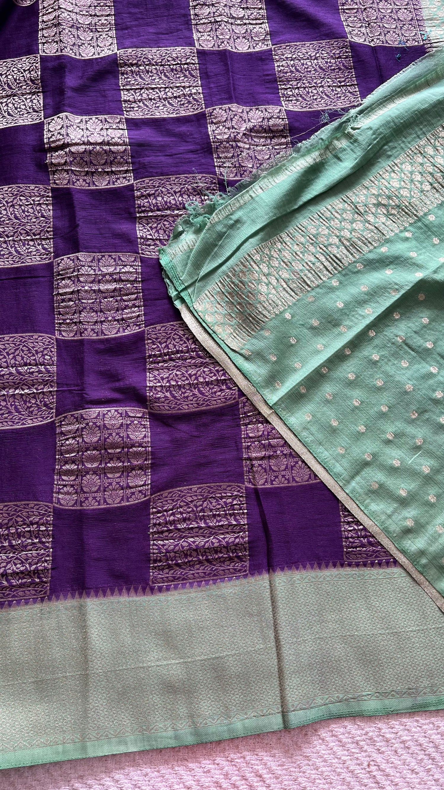 SUV4103-PURPLE WITH SEAGREEN