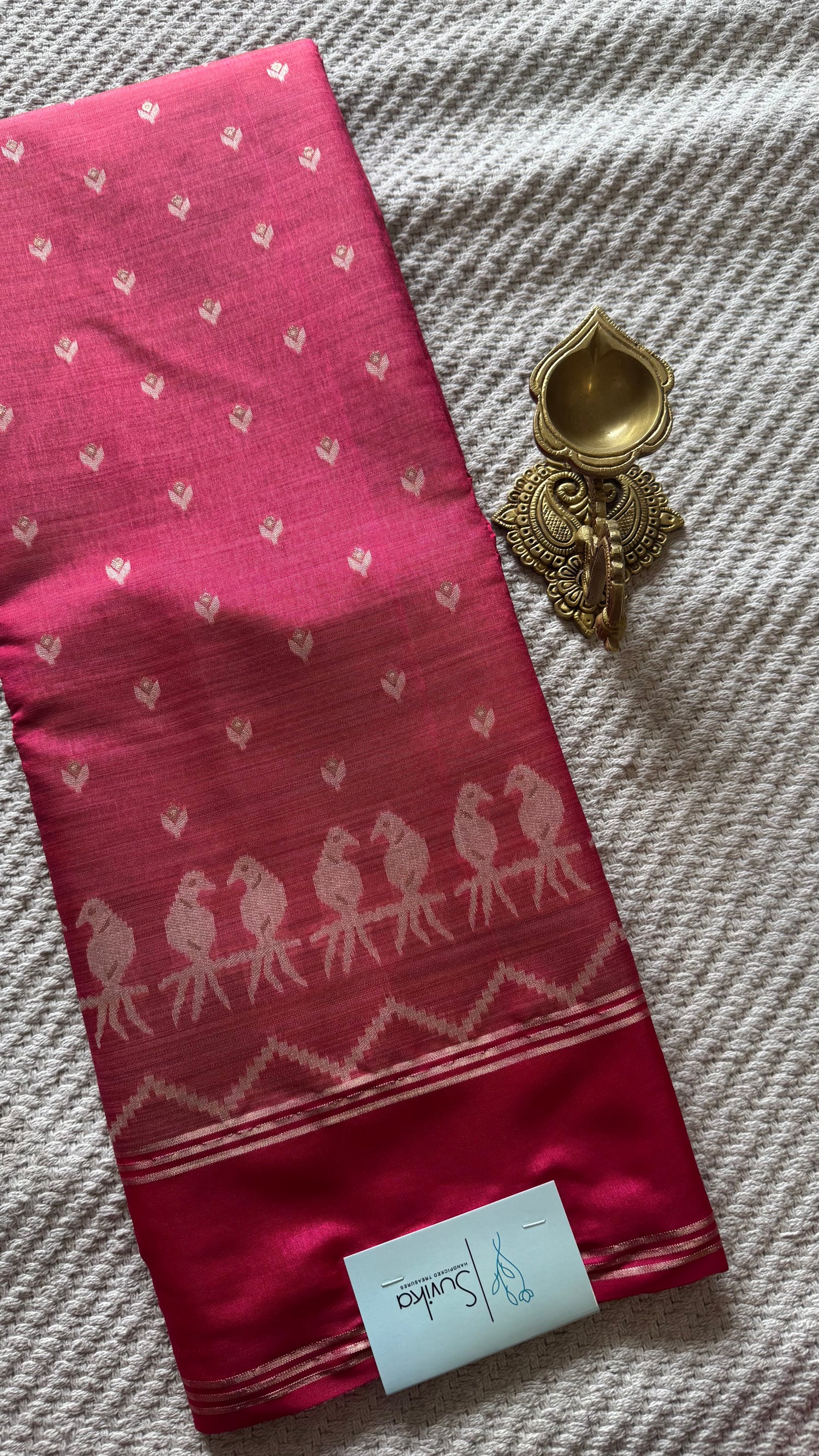 TUSSER SILK SUV5672-PINK