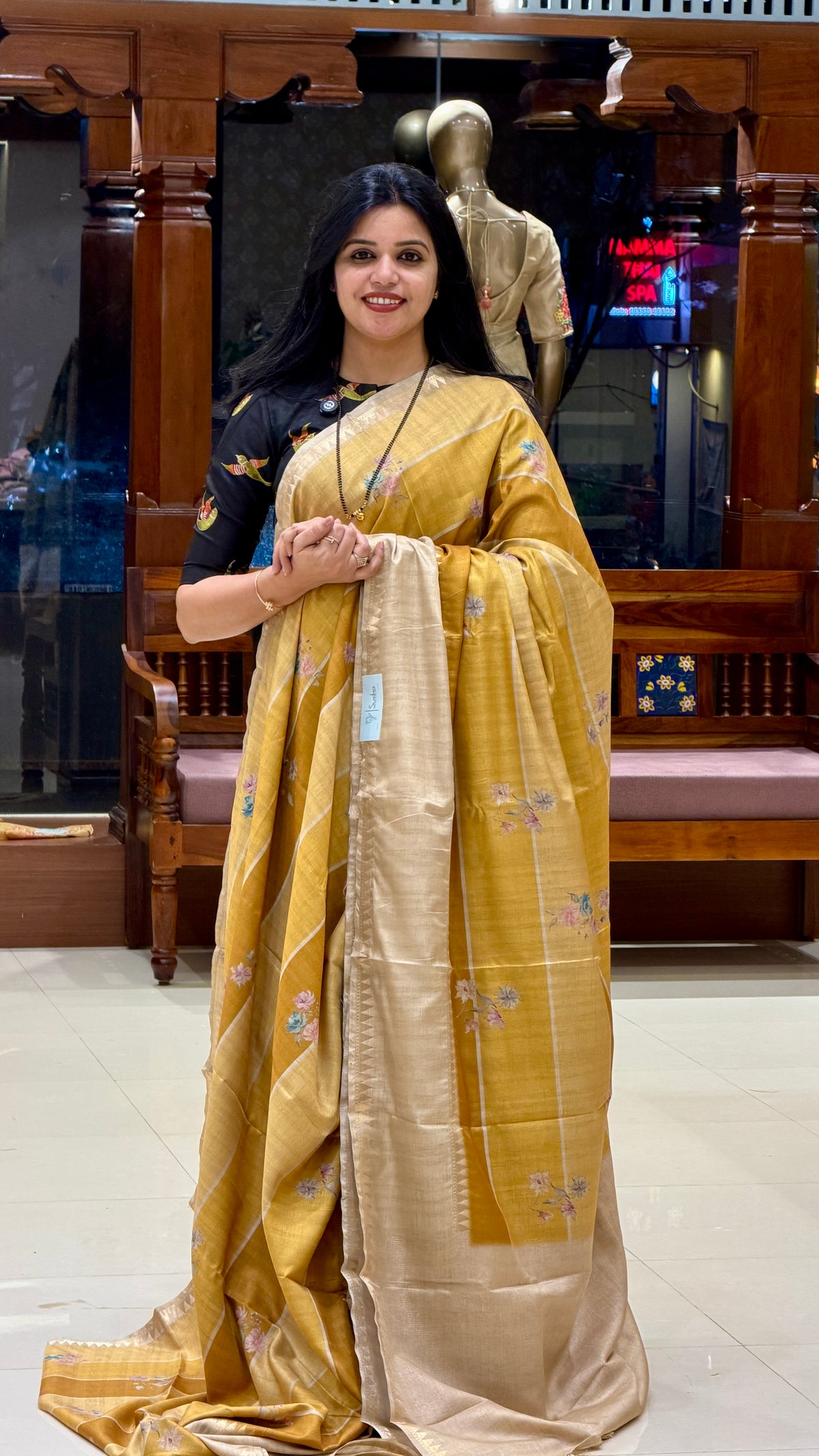 MUNGA COTTON SUV5442-MUSTARD