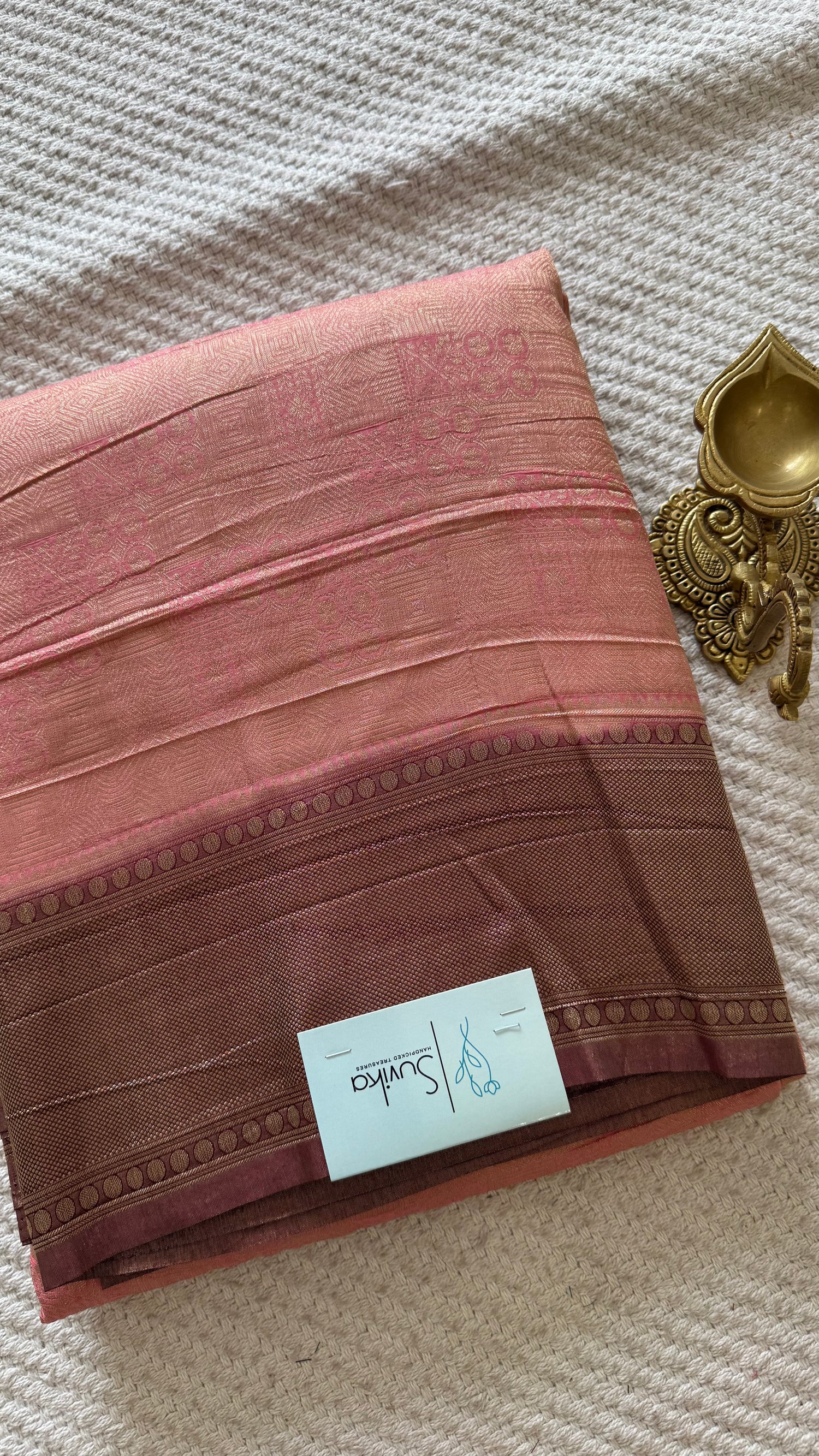 BANARASI GEORGETTE SUV5649-PEACH