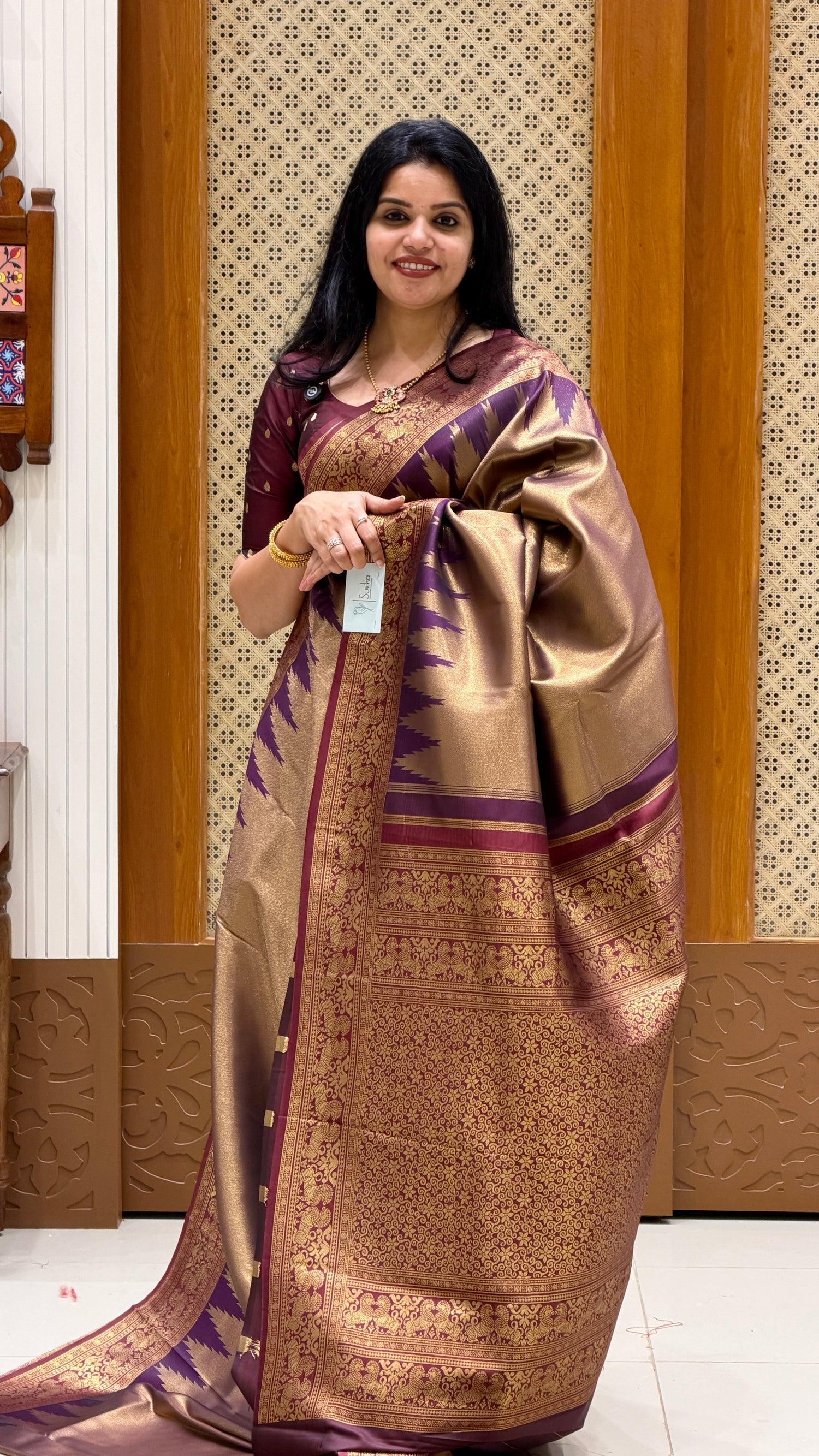 KANCHI TISSUE SOFT SILK SUV5620-PURPLE