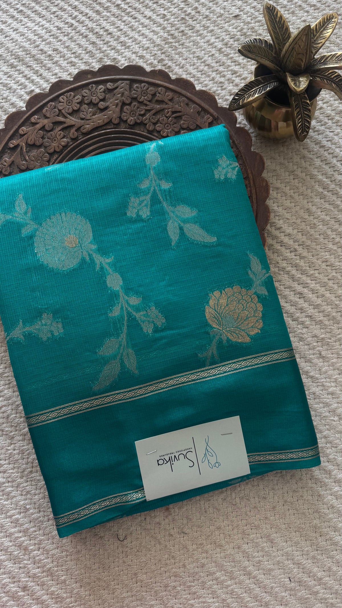 KOTA SILK SAREE SUV5889-RAMABLUE