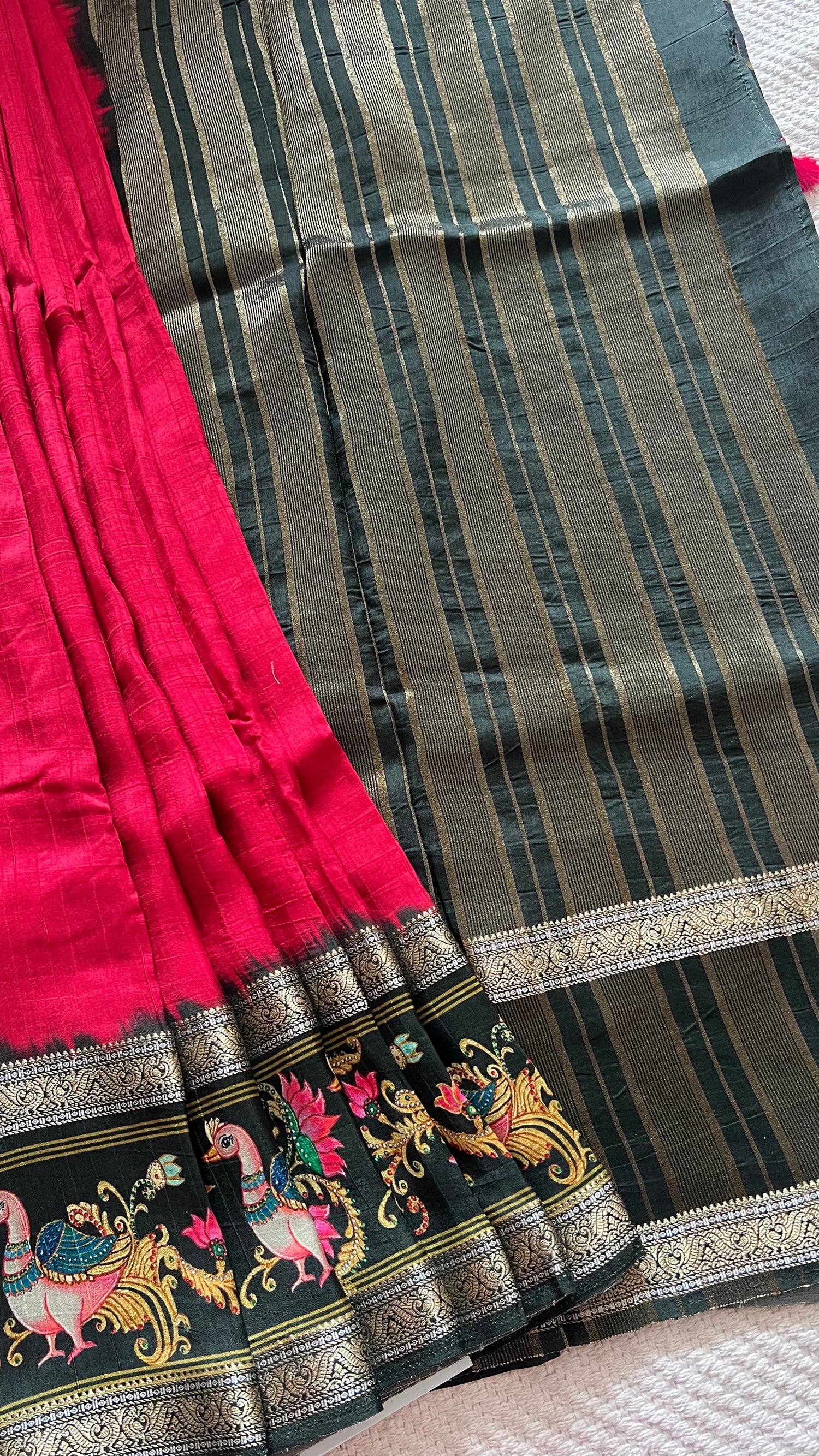 SUV5188-MAROON WITH BOTTLEGREEN