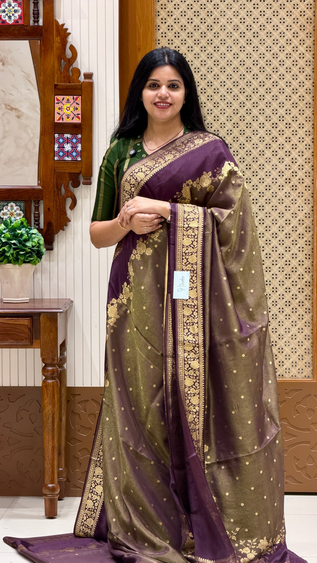 VISCOSE CREPE SUV5388-GRAPE