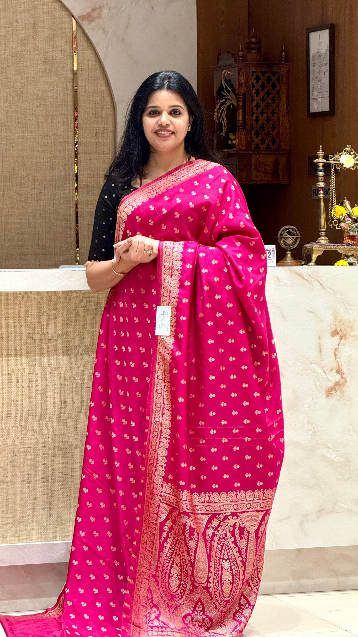 SUV3922-PINK Georgette