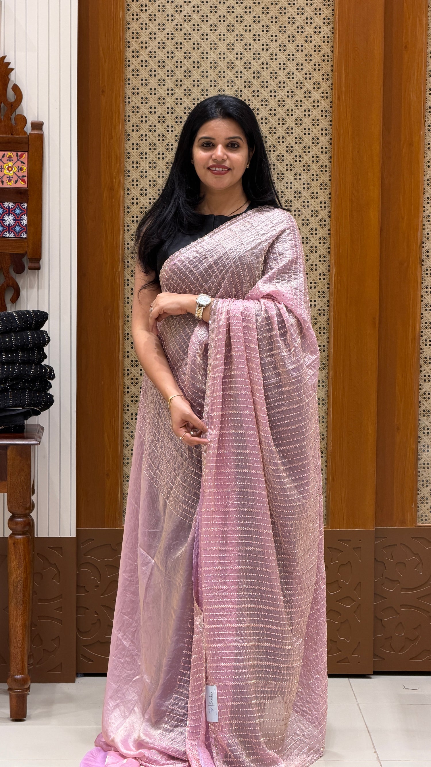 SUV5132-ONIONPINK PARTY WEAR