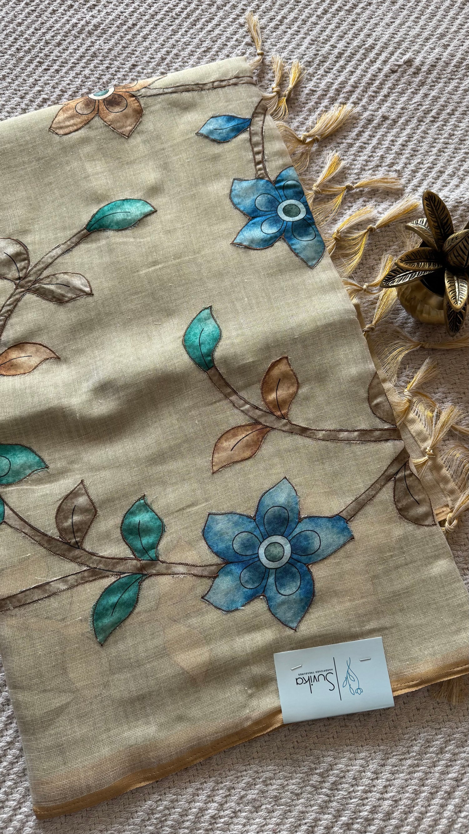 LINEN TISSUE SUV4982-SKYBLUE