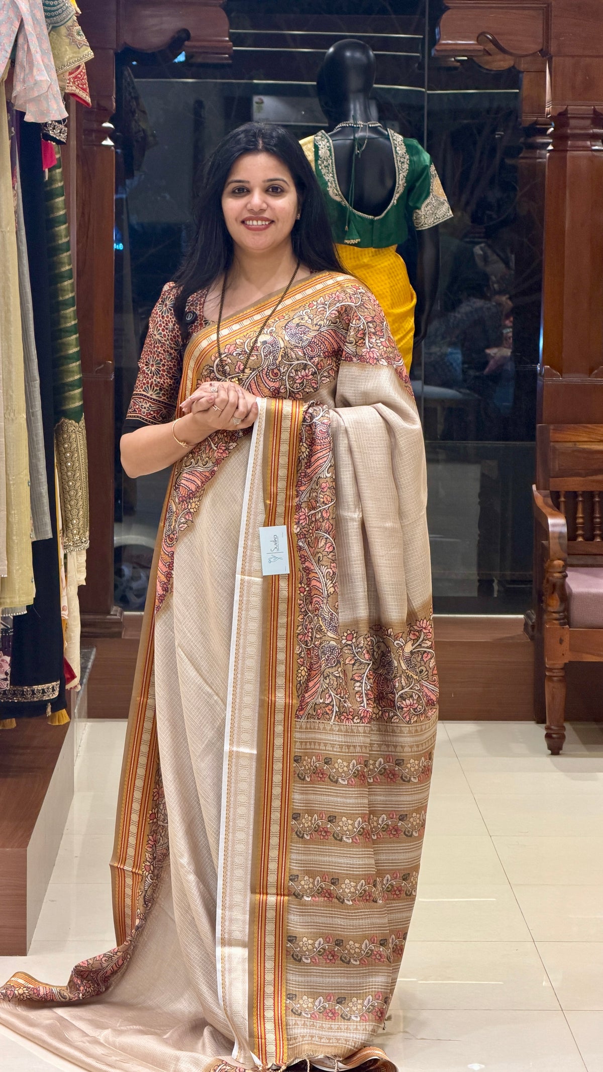 KOTA SILK SUV5543-GREEN