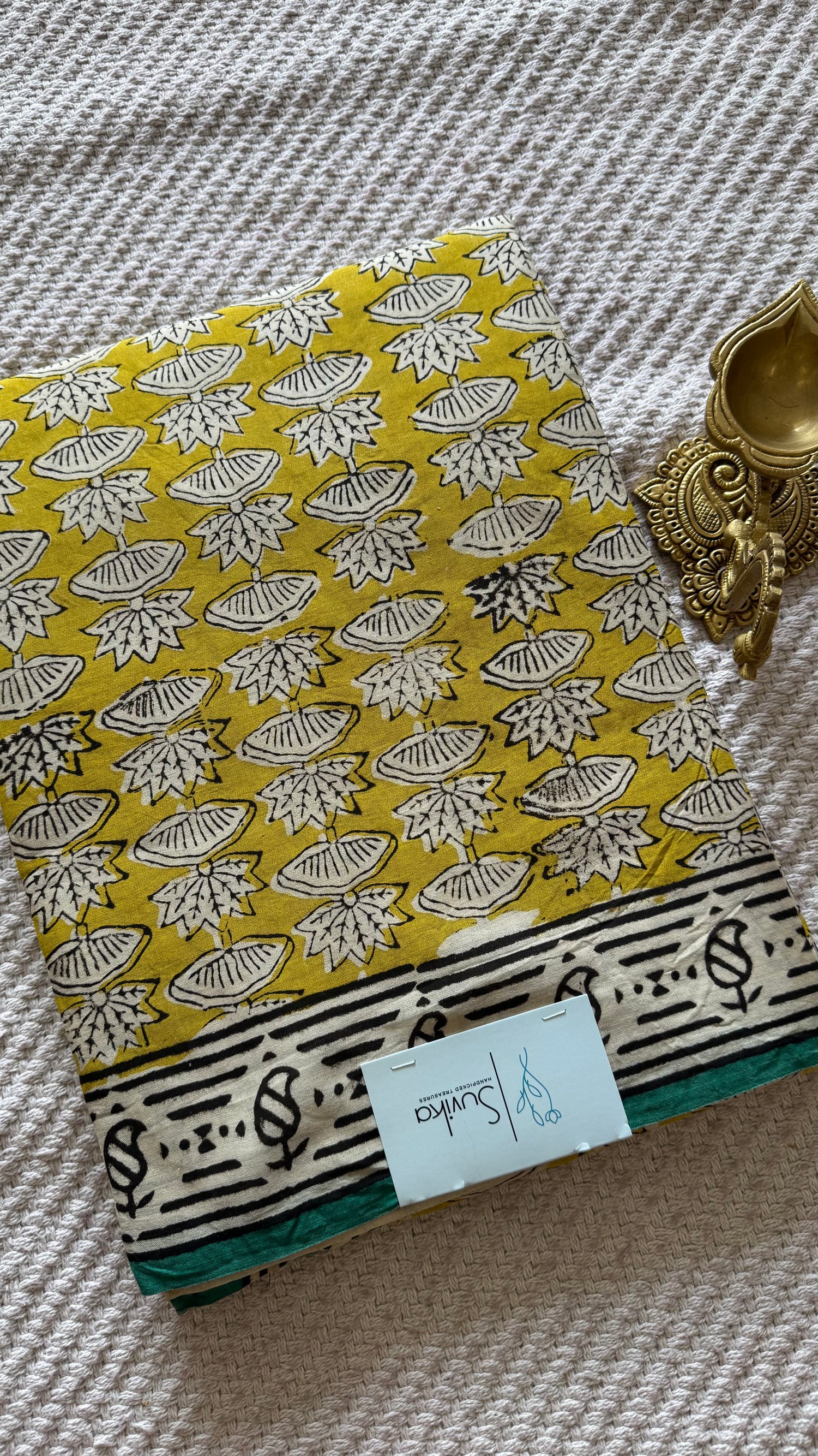 MUL COTTON SUV4893-YELLOW