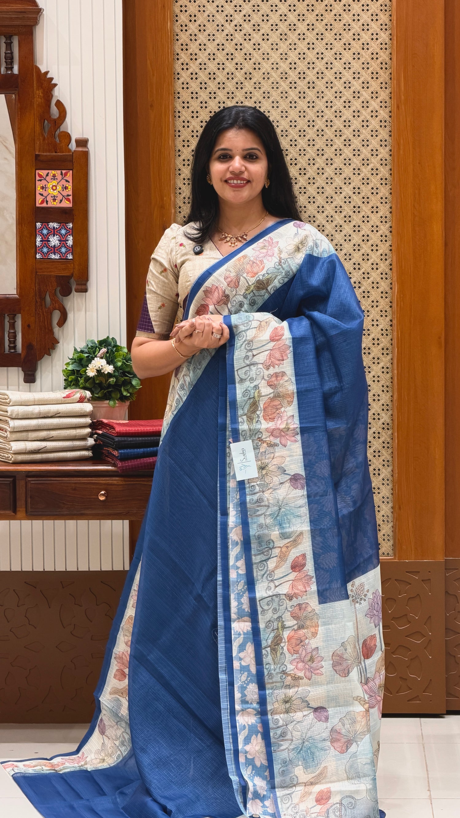 KOTA SILK SUV3512-BLUE