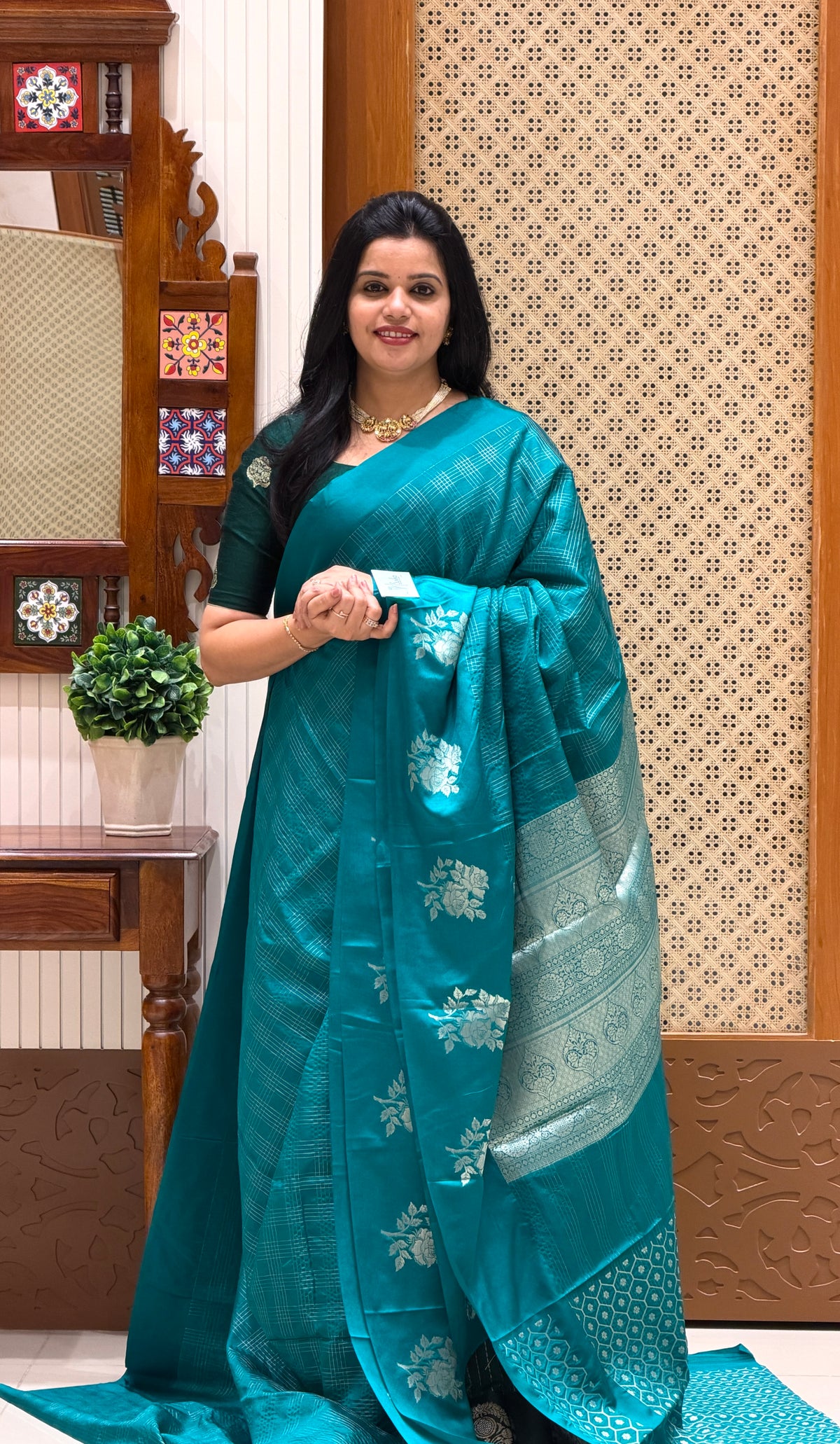CREPE SILK SUV5691-RAMAGREEN