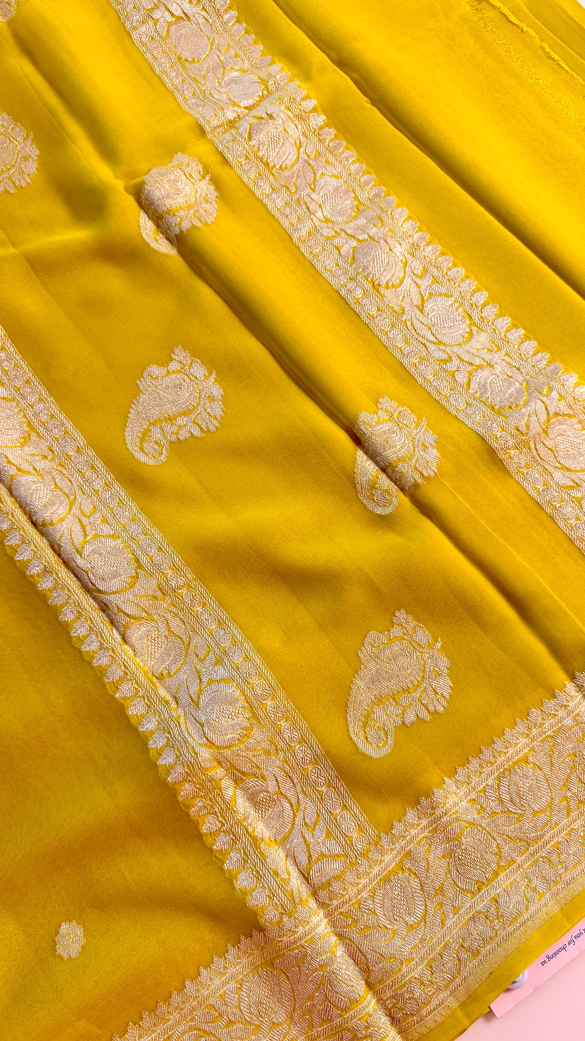 PURE CHIFFON PSB236-MUSTARD