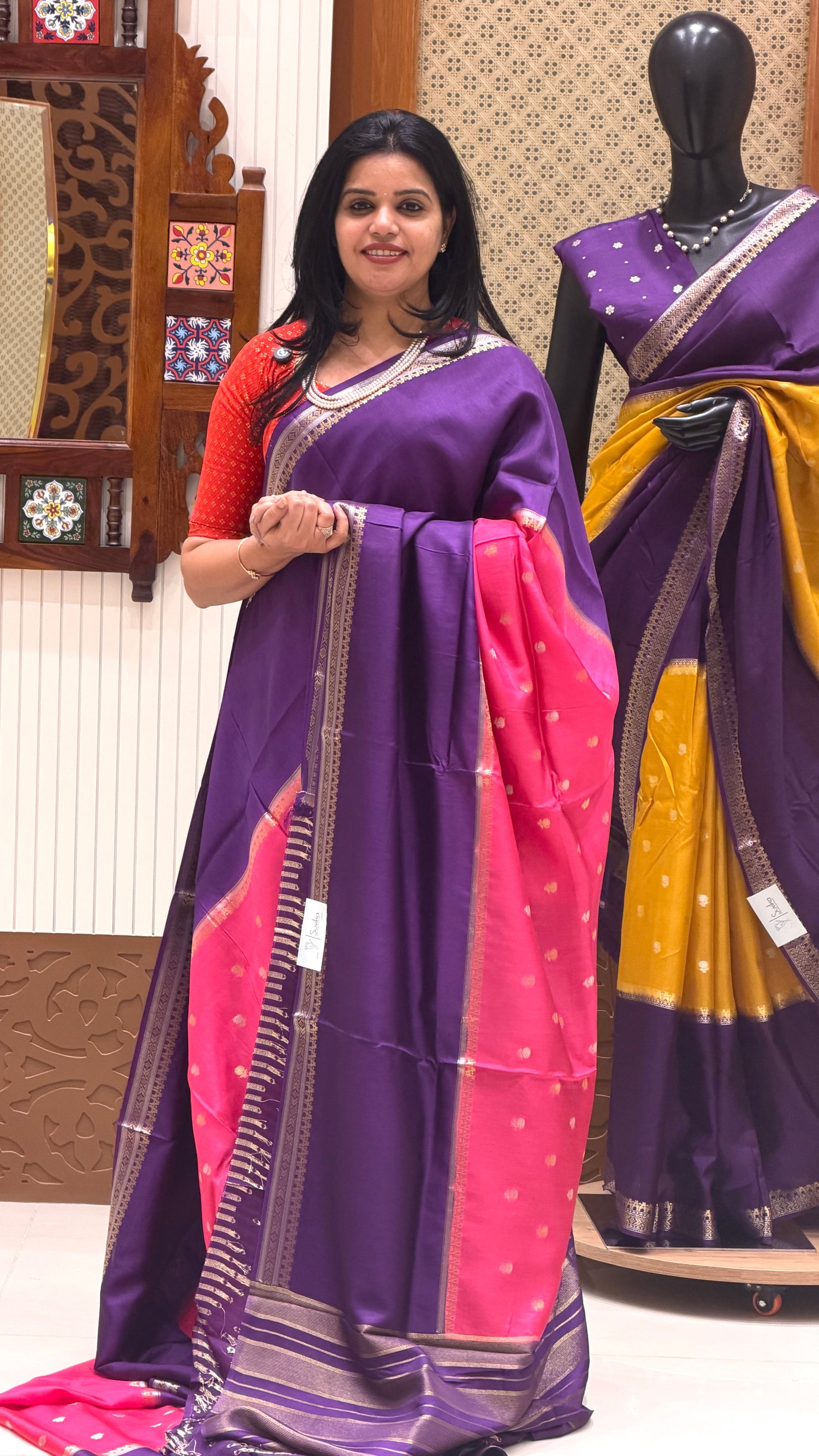 SUV3390-PURPLE WITH PINK